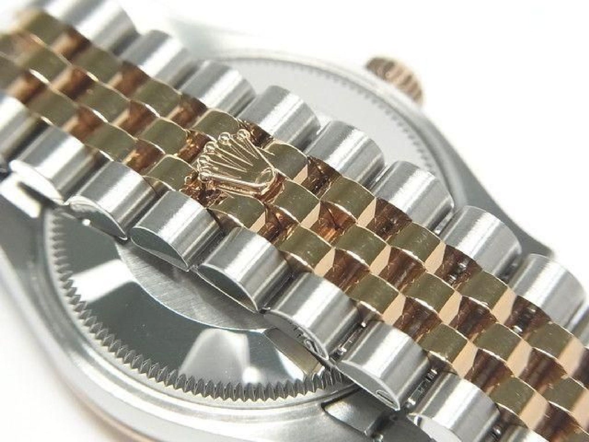 ROLEX Datejust 31 SS x Everose Gold kombination blomster motiv 278271 Herre 191629072 hannari-shop