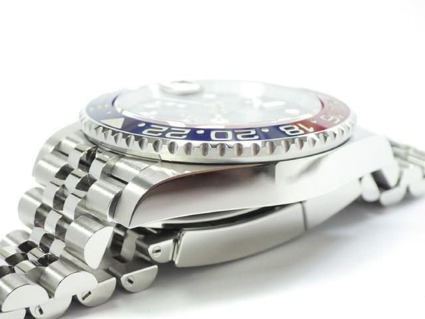ROLEX GMT MasterII lunette rouge et bleue Bracelet Jubilee 126710BLRO '22 acheté Homme 191676704 hannari-shop