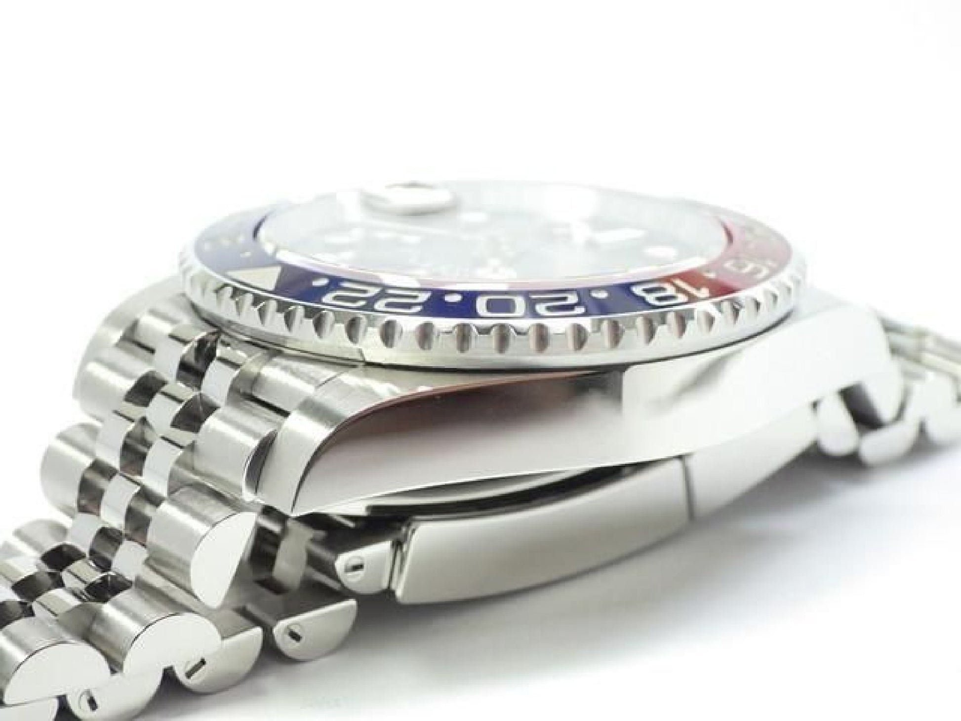 ROLEX GMT MasterII lunette rouge et bleue Bracelet Jubilee 126710BLRO '22 acheté Homme 191676704 hannari-shop