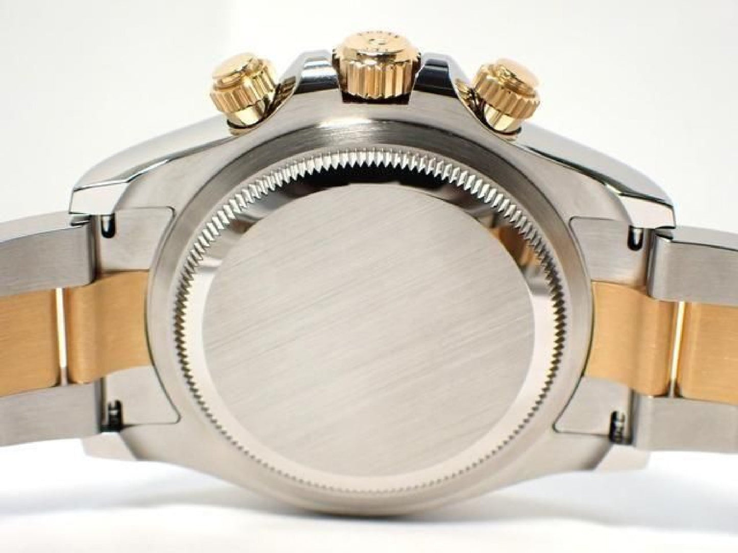 ROLEX Daytona SS x18KYG kombination sort skive 8P diamant 126503G '24 Herre 191676992 hannari-shop