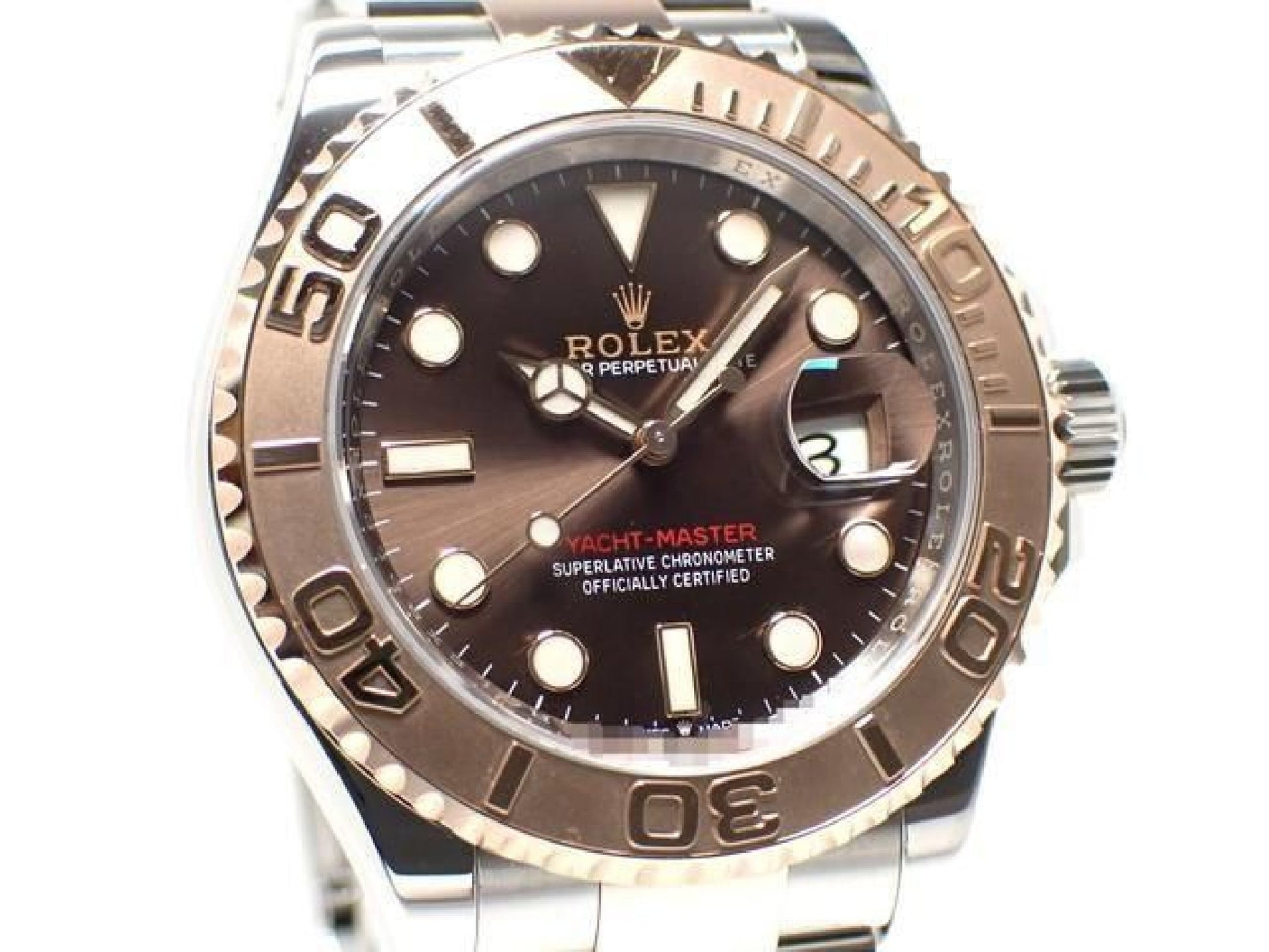 ROLEX YACHT-MASTER 40 combinazione SS x Oro Everose Quadrante Cioccolato Ref.126621 '20 Uomo 191679390 hannari-shop