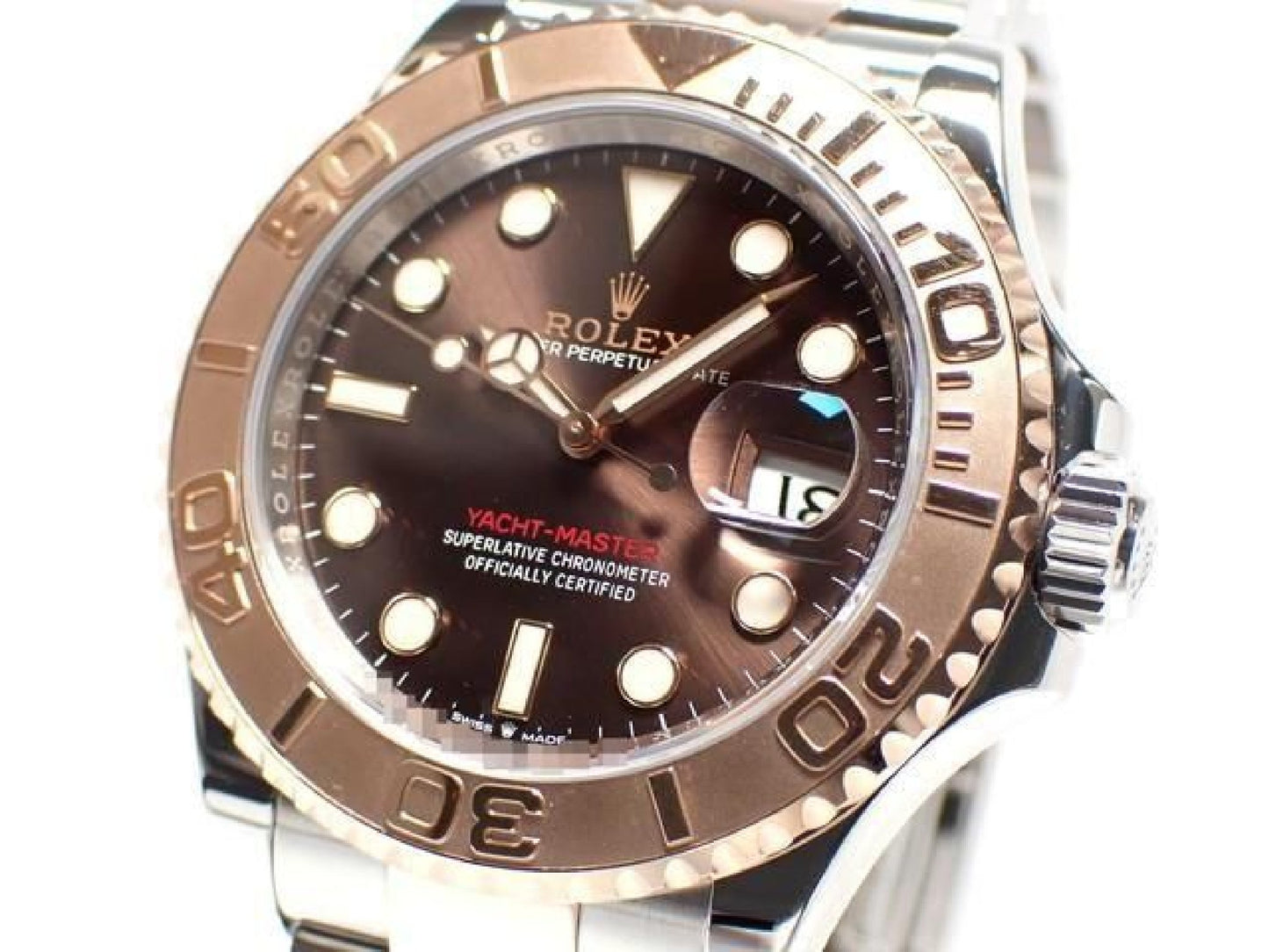 ROLEX YACHT-MASTER 40 combinazione SS x Oro Everose Quadrante Cioccolato Ref.126621 '20 Uomo 191679390 hannari-shop