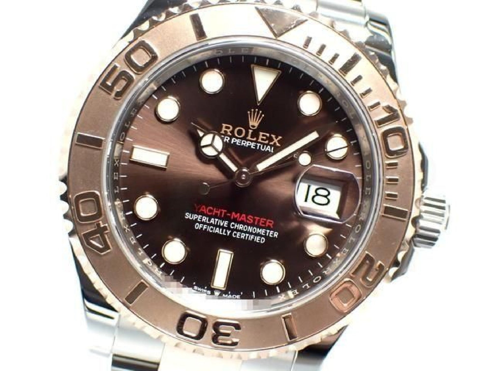 ROLEX YACHT-MASTER 40 combinazione SS x Oro Everose Quadrante Cioccolato Ref.126621 '20 Uomo 191679390 hannari-shop