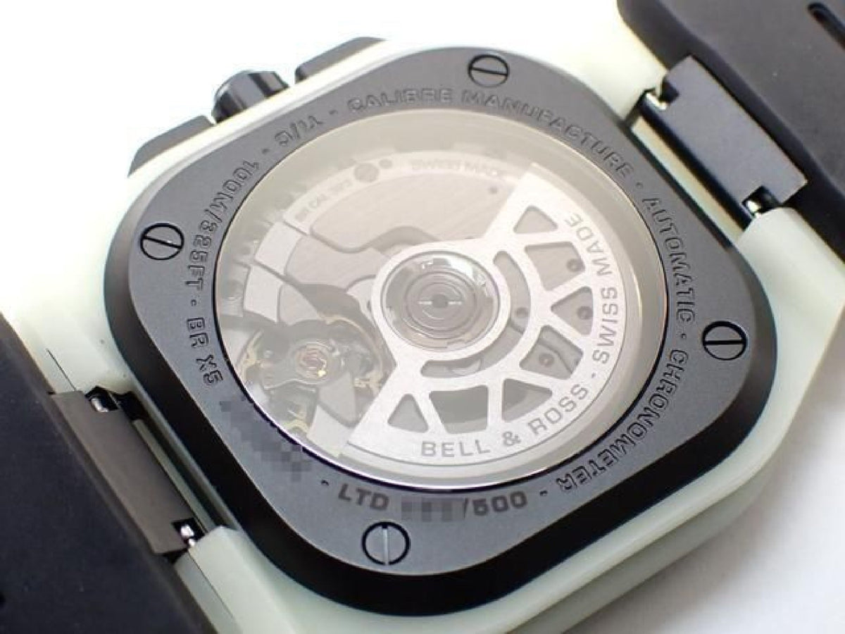 BELL & ROSS BR-X5 grøn Lum BRX5R-LUM-TC/SRB '24 herremodel 191709179 hannari-shop