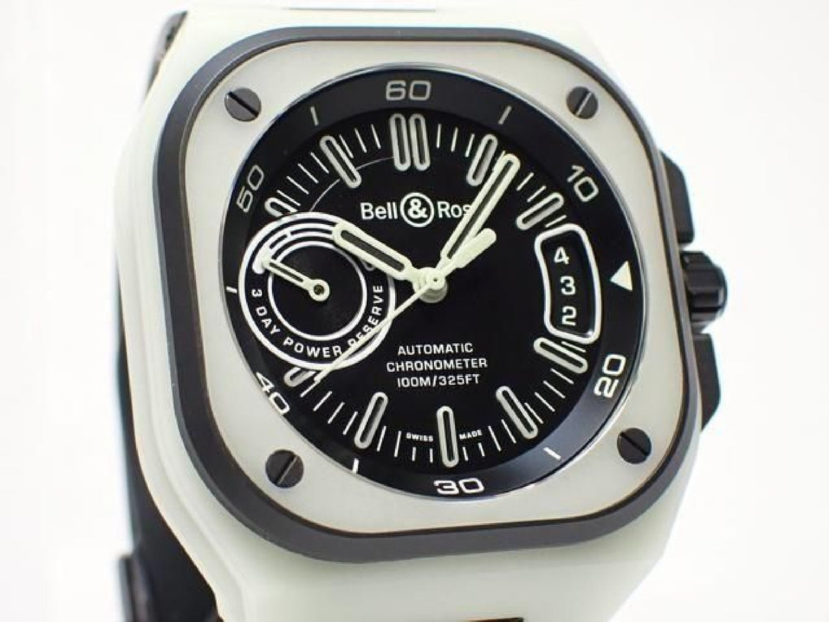 BELL & ROSS BR-X5 grøn Lum BRX5R-LUM-TC/SRB '24 herremodel 191709179 hannari-shop