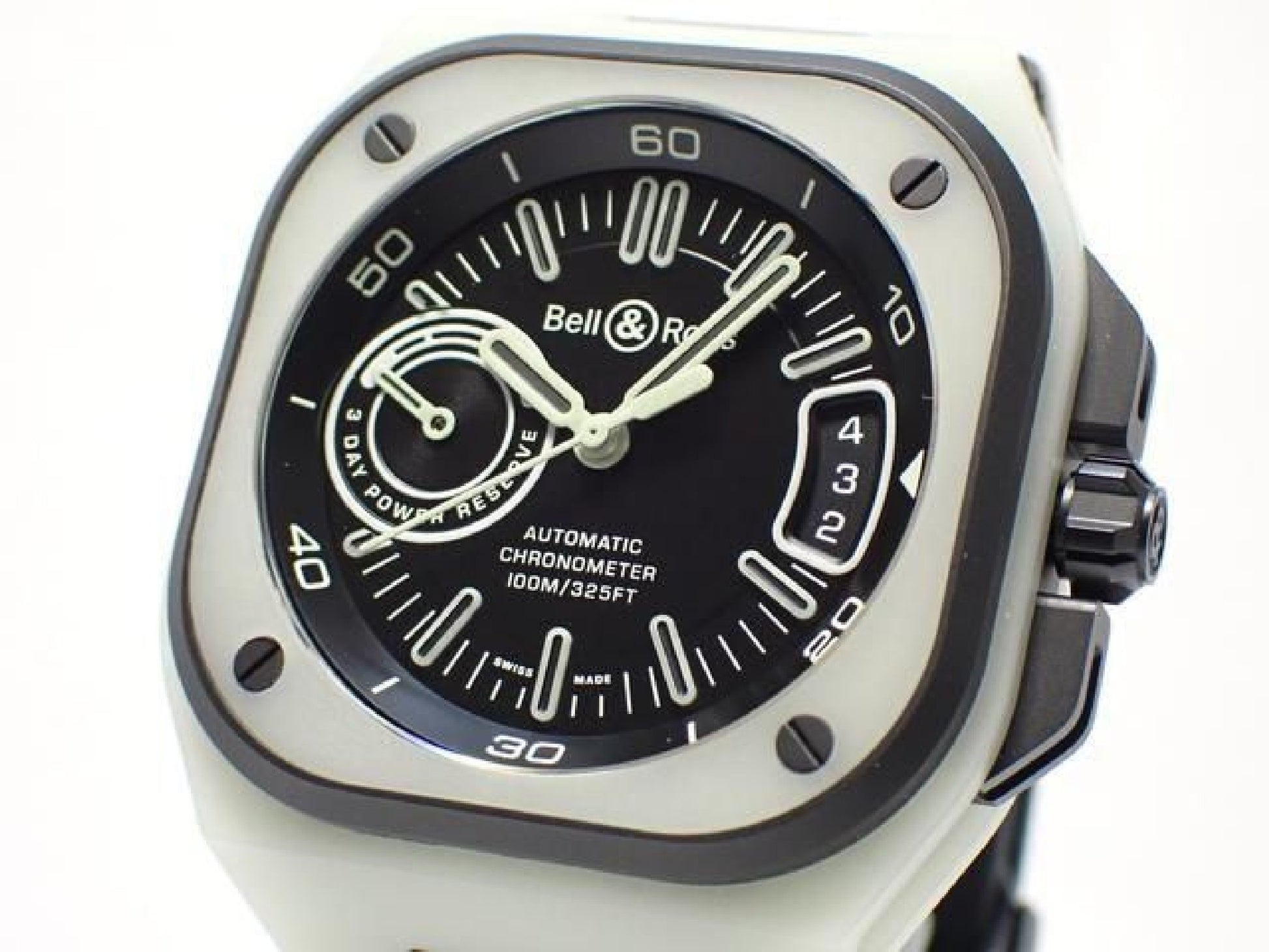 BELL & ROSS BR-X5 grøn Lum BRX5R-LUM-TC/SRB '24 herremodel 191709179 hannari-shop