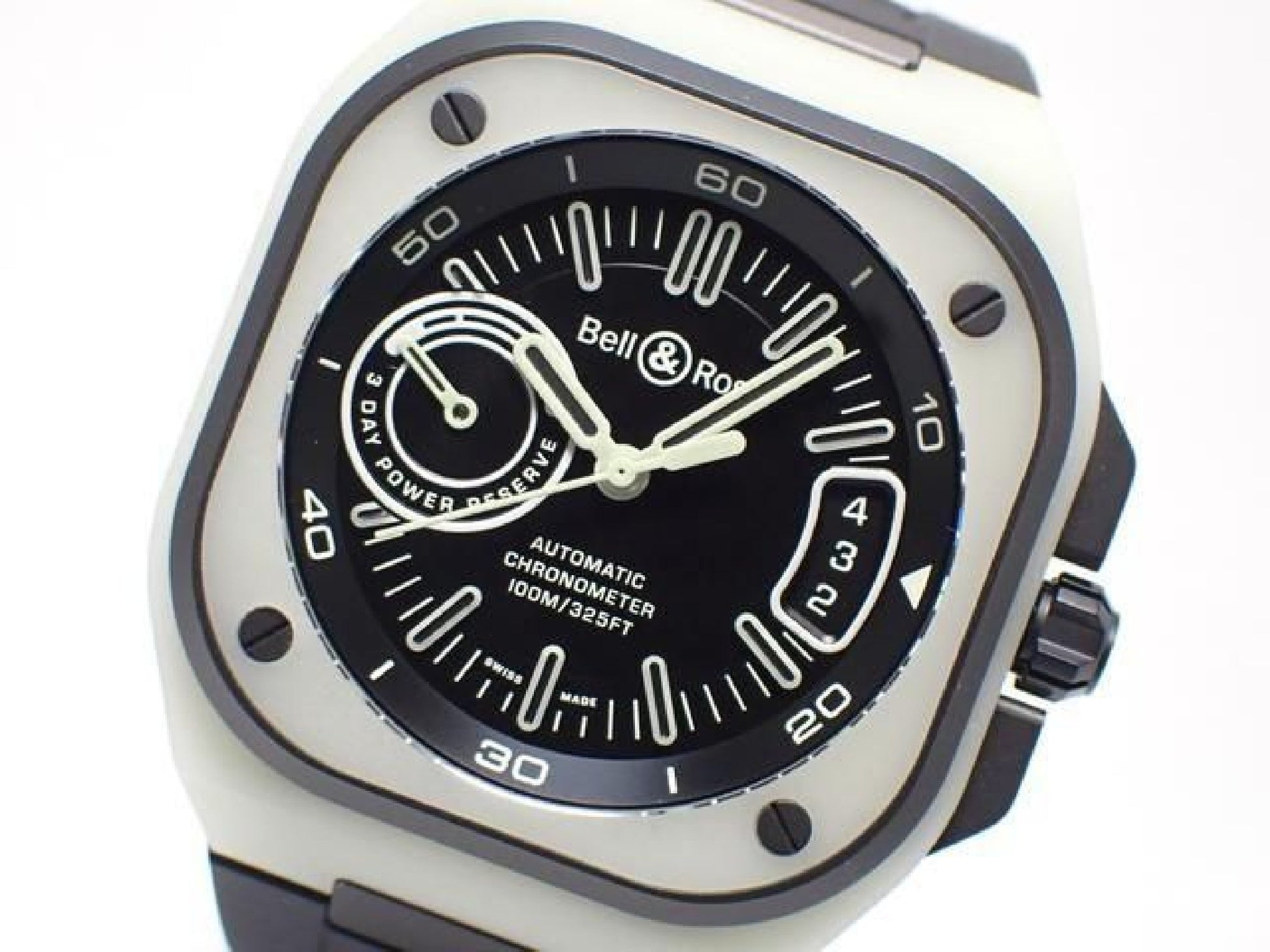 BELL & ROSS BR-X5 grøn Lum BRX5R-LUM-TC/SRB '24 herremodel 191709179 hannari-shop