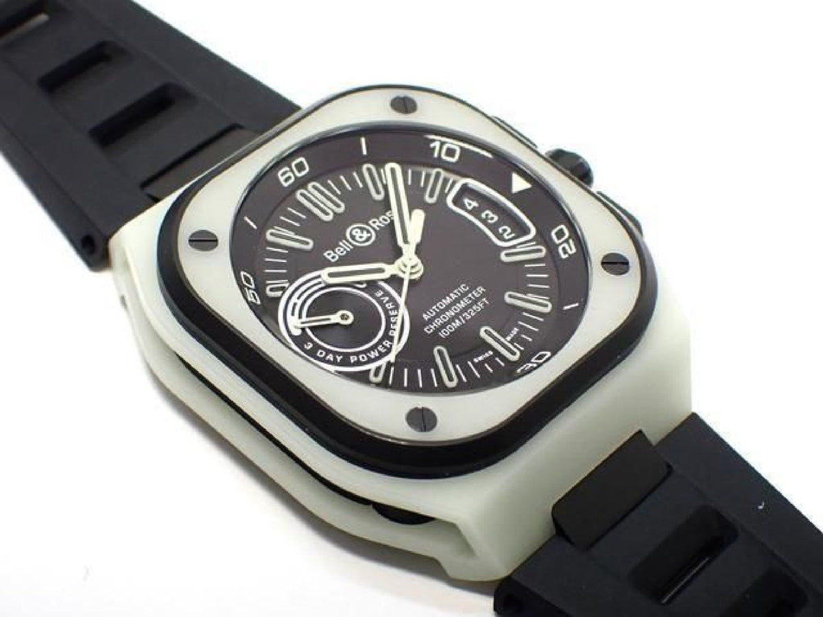 BELL & ROSS BR-X5 grøn Lum BRX5R-LUM-TC/SRB '24 herremodel 191709179 hannari-shop