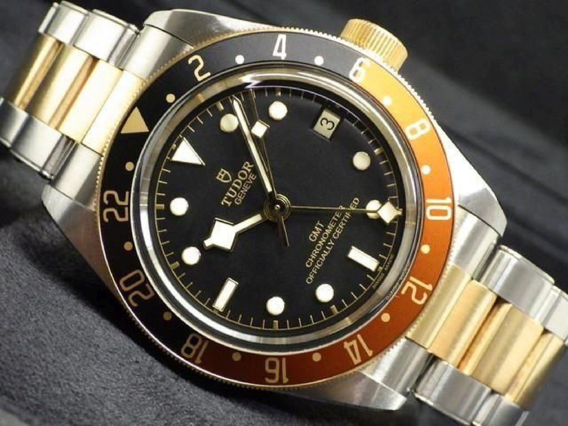 TUDOR Black Bay GMT S & G Ref.79833MN Herre 191769074 hannari-shop