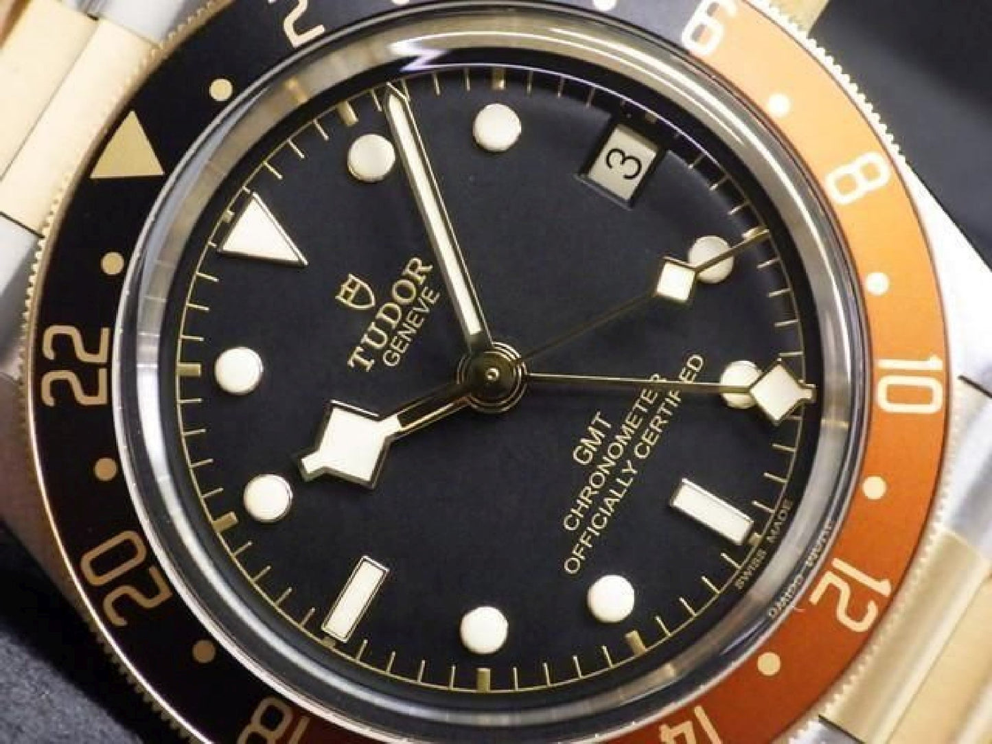 TUDOR Black Bay GMT S & G Ref.79833MN Herre 191769074 hannari-shop