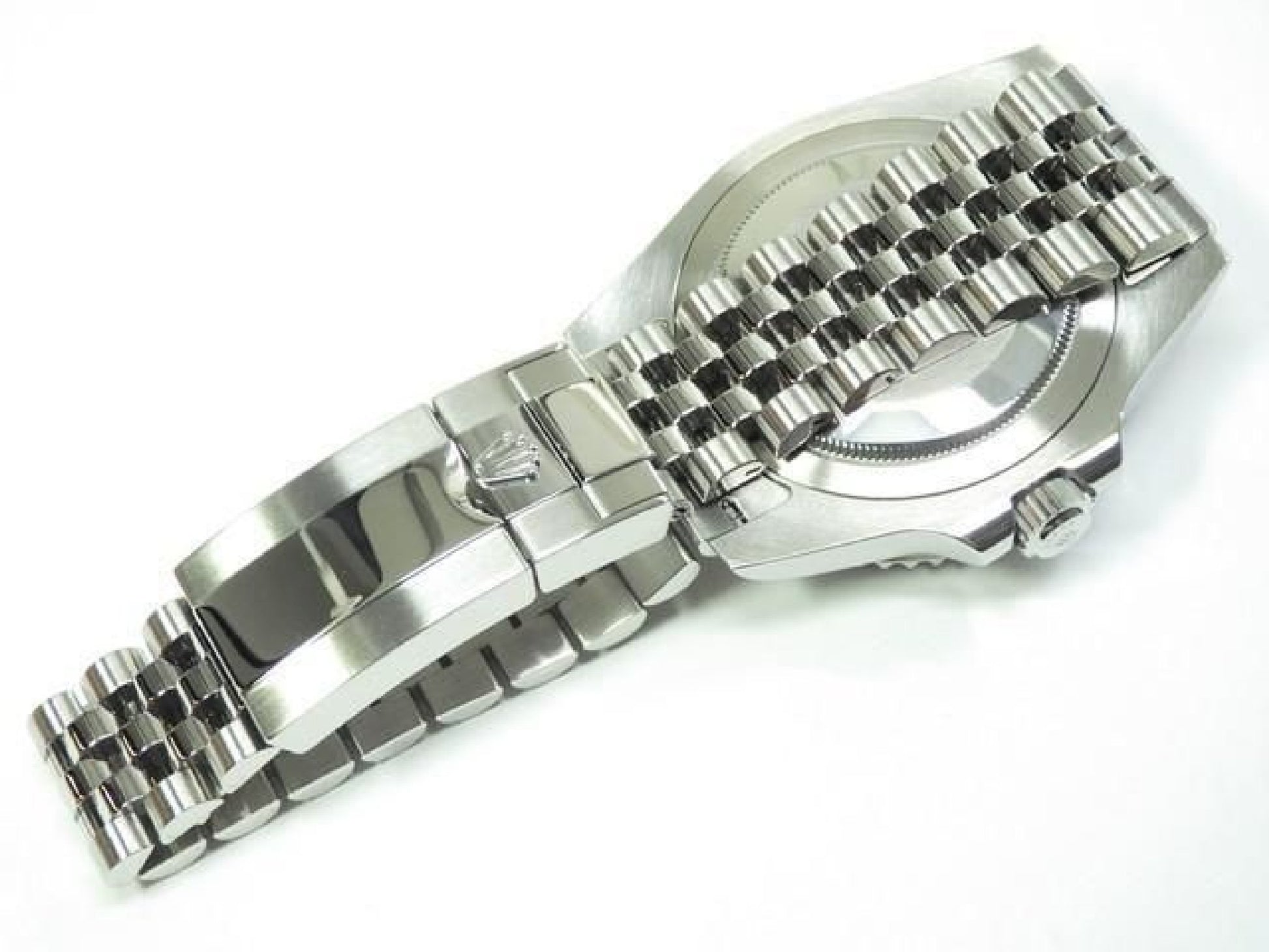 ROLEX GMT MasterII blauwe zwarte lunette Ref.126710BLNR Jubilee armband Heren 191797715 hannari-shop