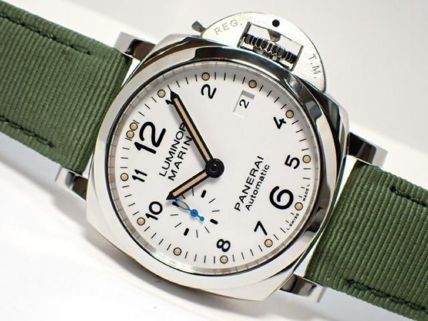 PANERAI Luminor Marina1950 3 DAY'S Acciaio PAM01523 '19 Herre 191797813 hannari-shop