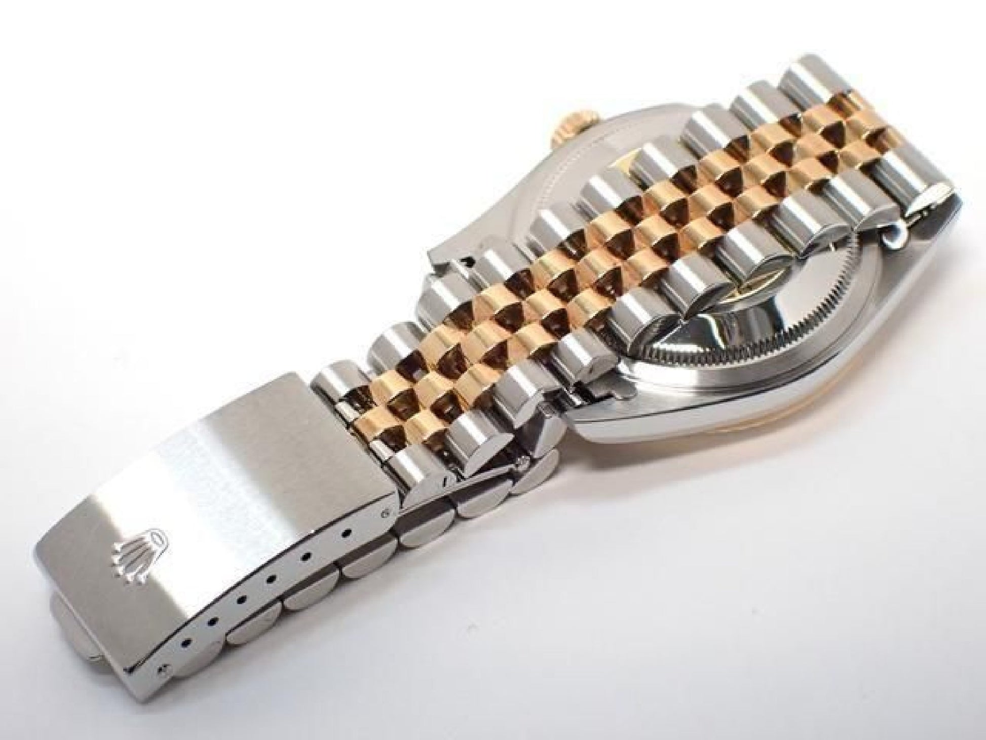 ROLEX Datejust combination 16233NR white Shell Roman Mens 191837489 hannari-shop