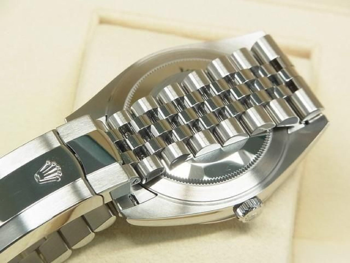 ROLEX Datejust 41 mint-green Dial 126334 Jubilee Bracelet Mens 191858255 hannari-shop