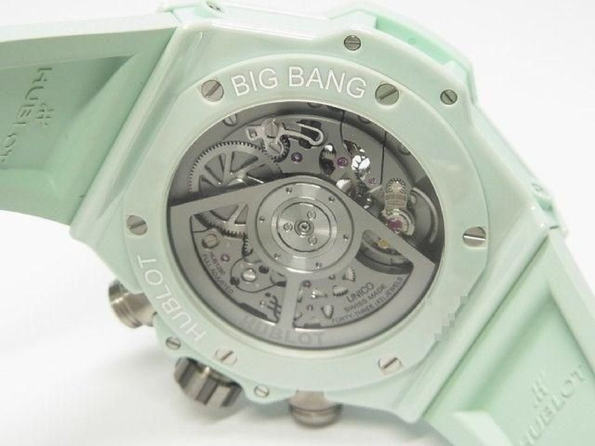 HUBLOT Big Bang Unico mintgrøn keramik 42 MM 441.GS.5221.RX Herre 191858546 hannari-shop