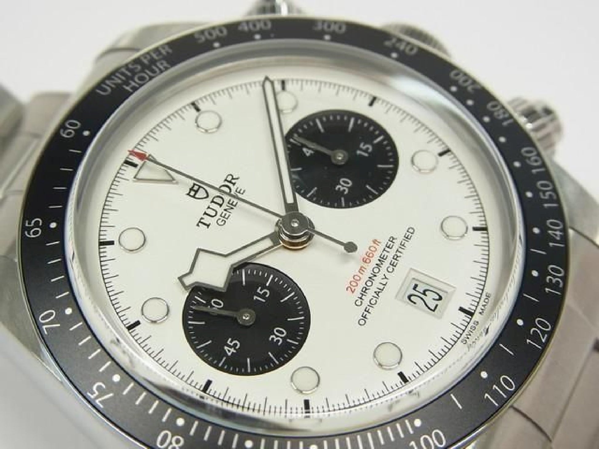 TUDOR Black Bay Chrono Opaline x zwart 79360N ongebruikt Heren 191862709 hannari-shop
