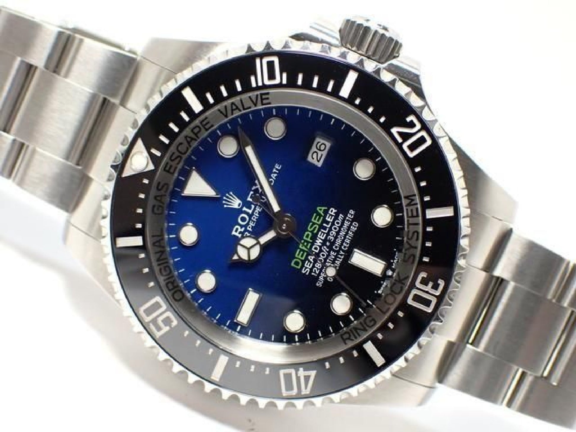 ROLEX Sea-Dweller Deepsea cadran bleu D 126660 '18 Article authentique Homme 191866311 hannari-shop