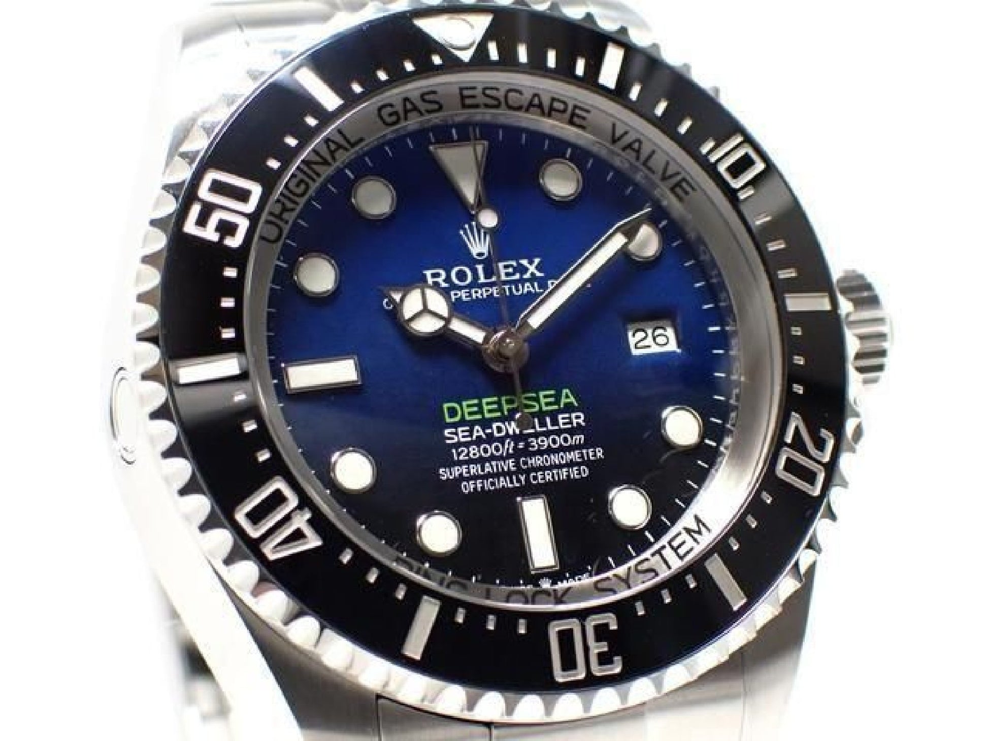 ROLEX Sea-Dweller Deepsea cadran bleu D 126660 '18 Article authentique Homme 191866311 hannari-shop