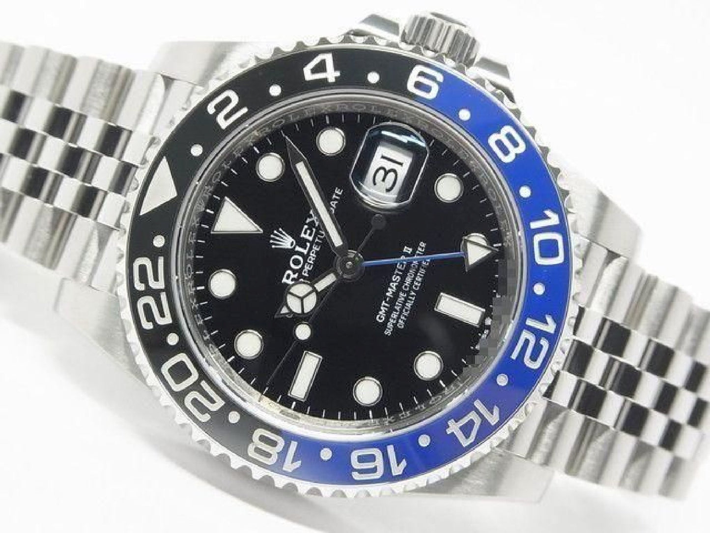 ROLEX GMT MasterII lunetta blu e nera 126710BLNR Bracciale Jubilee '21 acquistato Uomo 191886398 hannari-shop