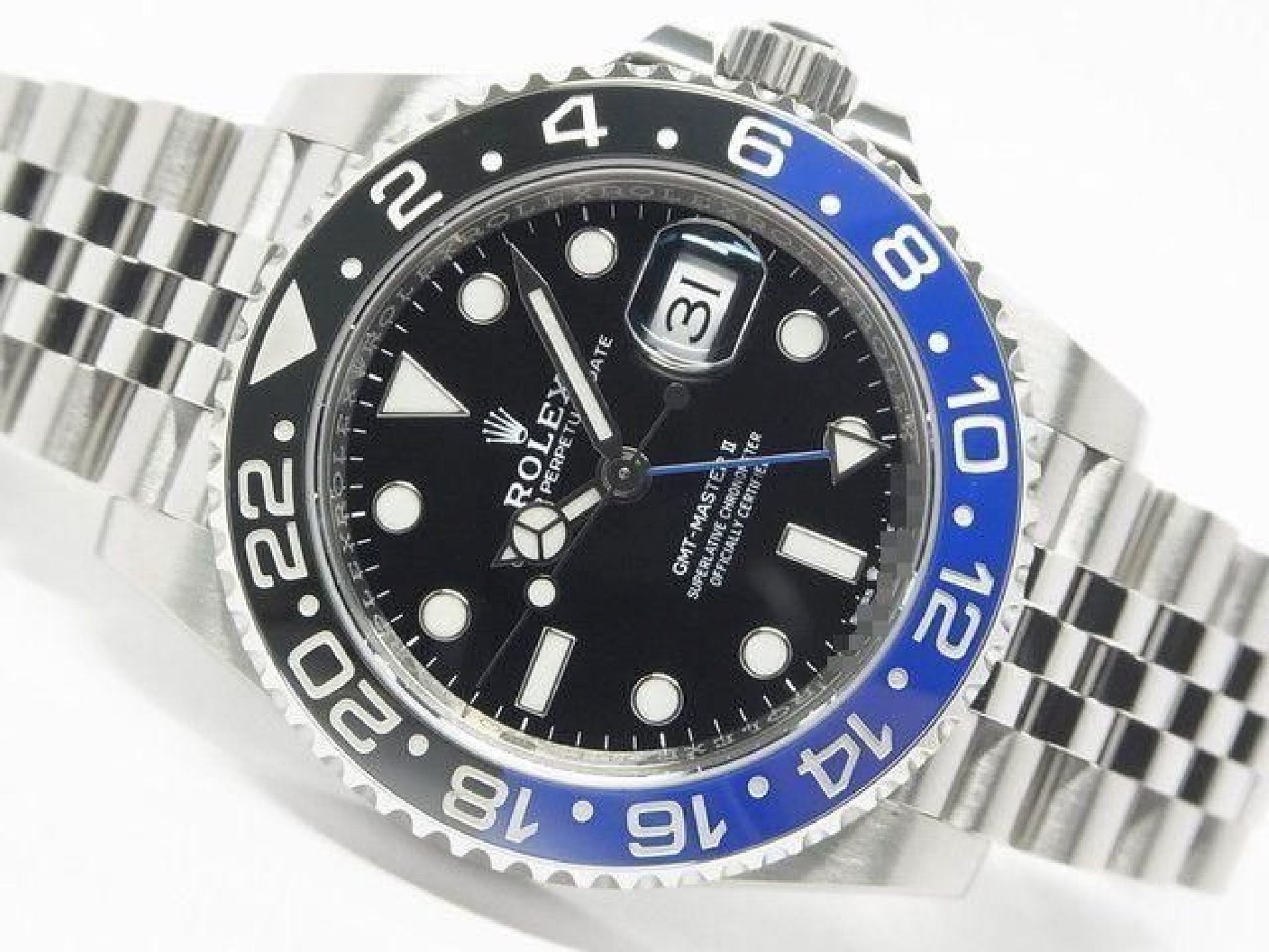 ROLEX GMT MasterII lunetta blu e nera 126710BLNR Bracciale Jubilee '21 acquistato Uomo 191886398 hannari-shop