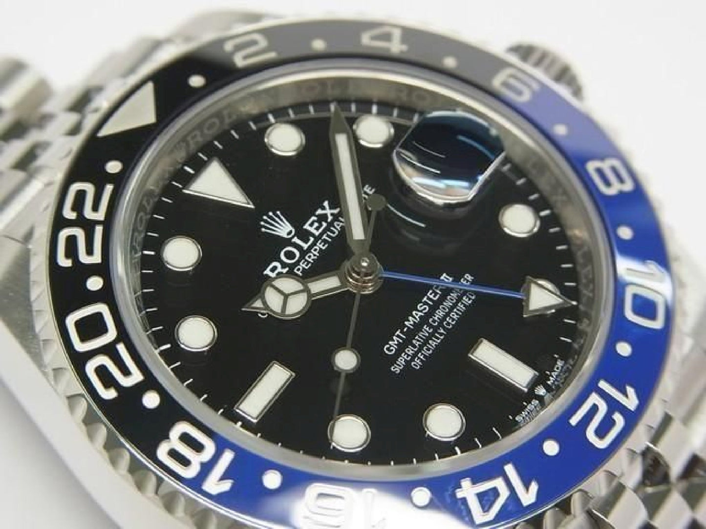 ROLEX GMT MasterII lunetta blu e nera 126710BLNR Bracciale Jubilee '21 acquistato Uomo 191886398 hannari-shop