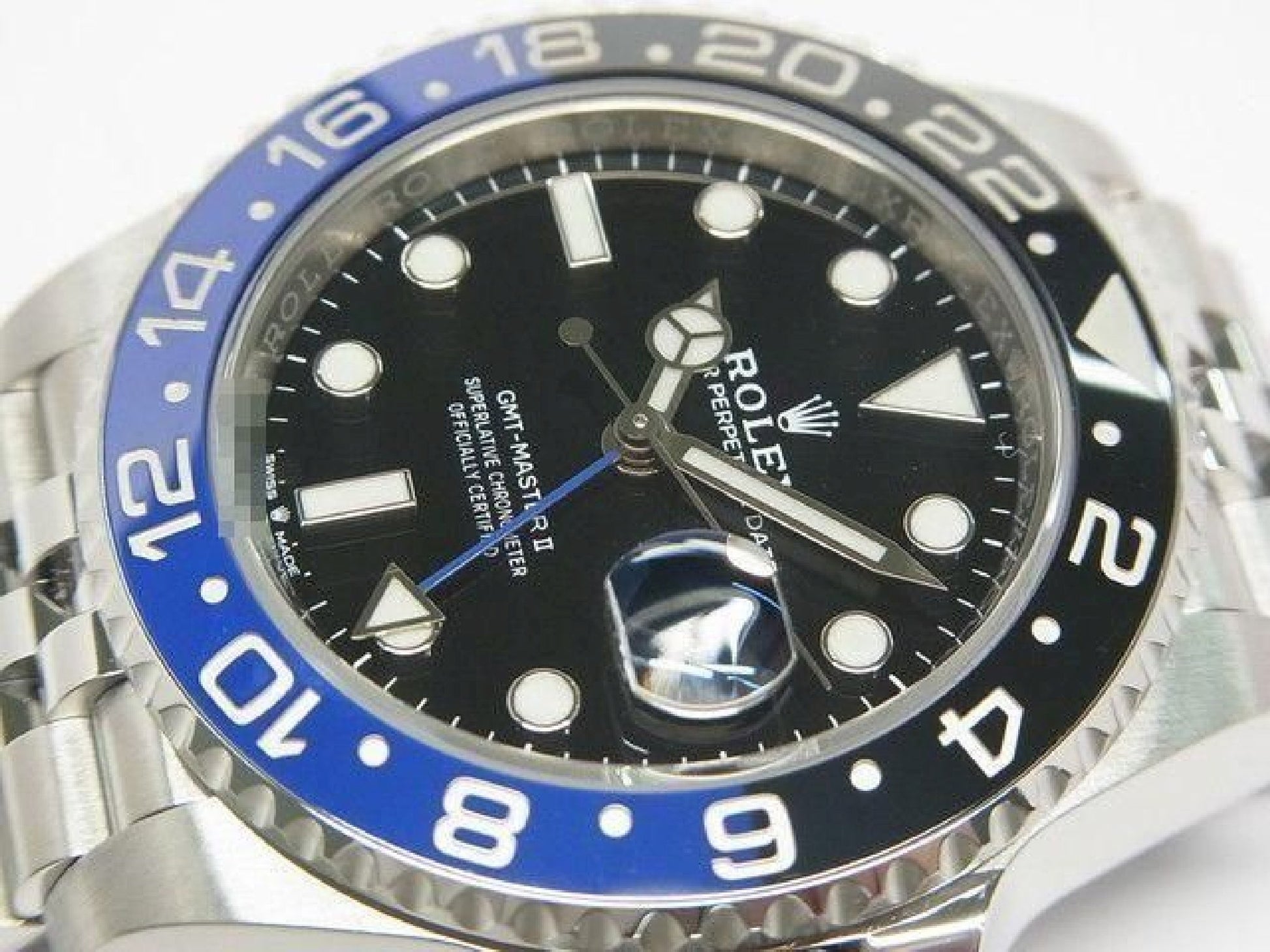 ROLEX GMT MasterII lunetta blu e nera 126710BLNR Bracciale Jubilee '21 acquistato Uomo 191886398 hannari-shop