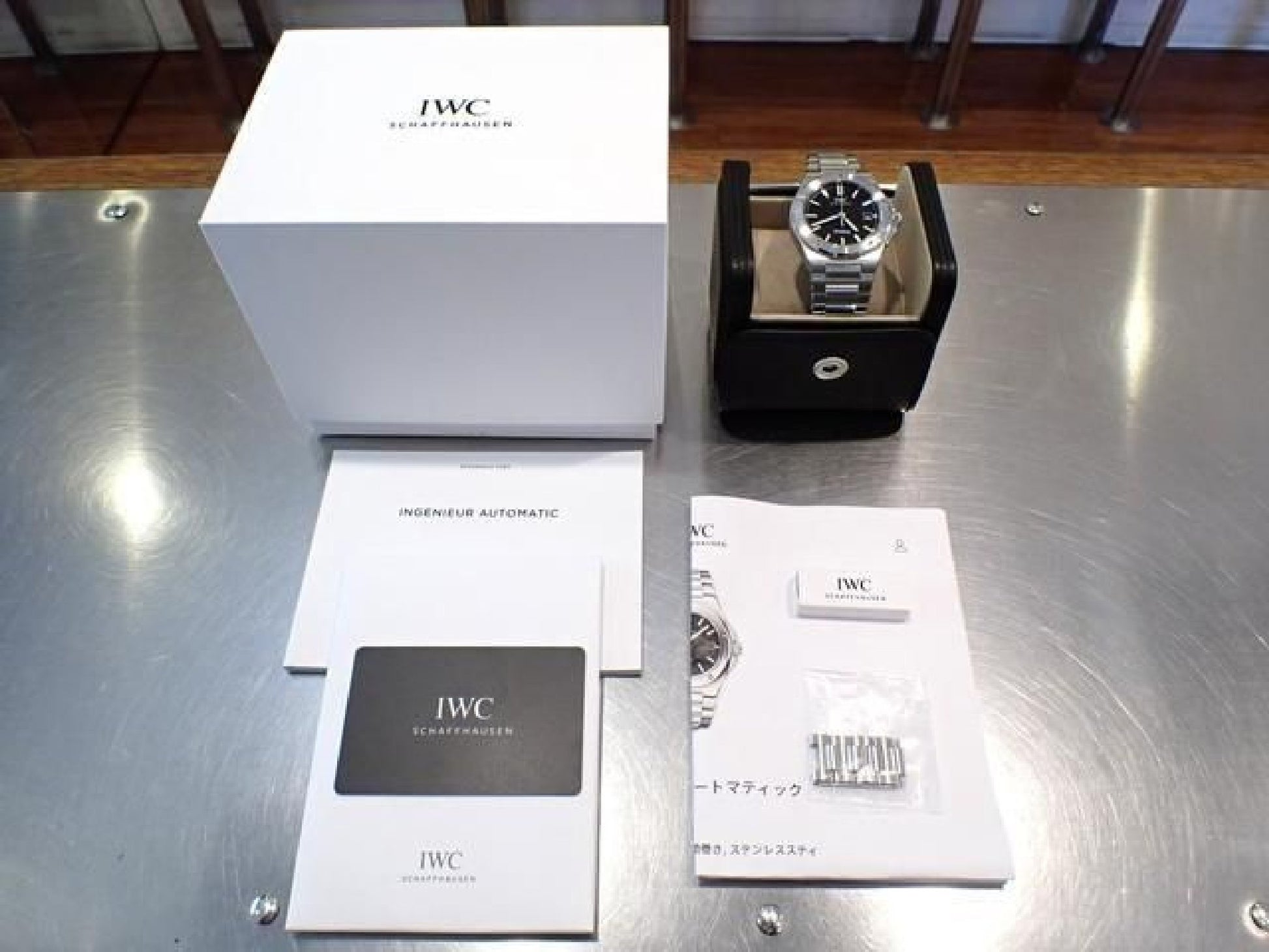 IWC Ingenieur Automatic 40 black IW328901 '25 Mens 191999411 hannari-shop