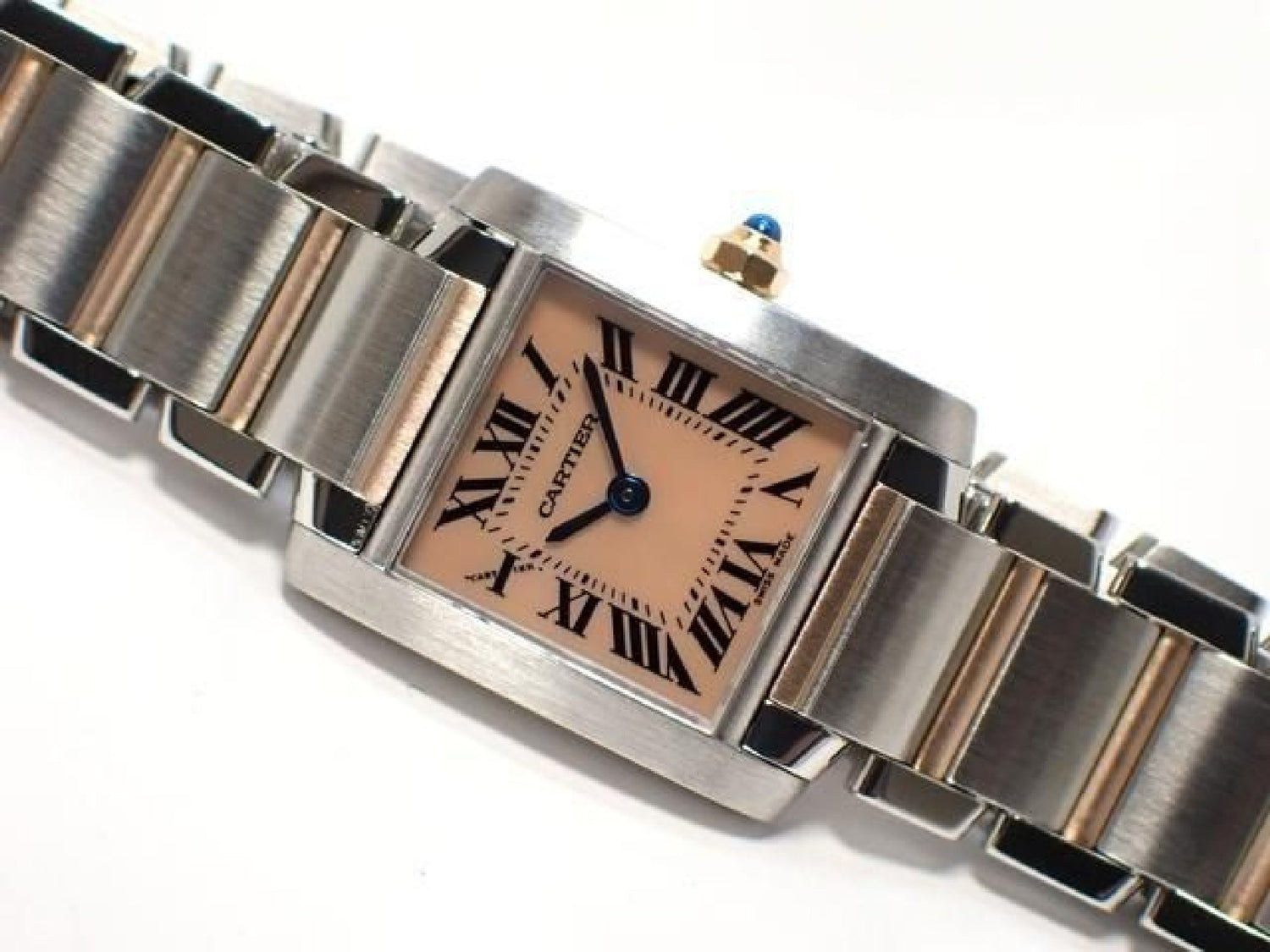CARTIER Dame Tank Francaise SM PG kombination W51027Q4 '04 Dame 192049839 hannari-shop