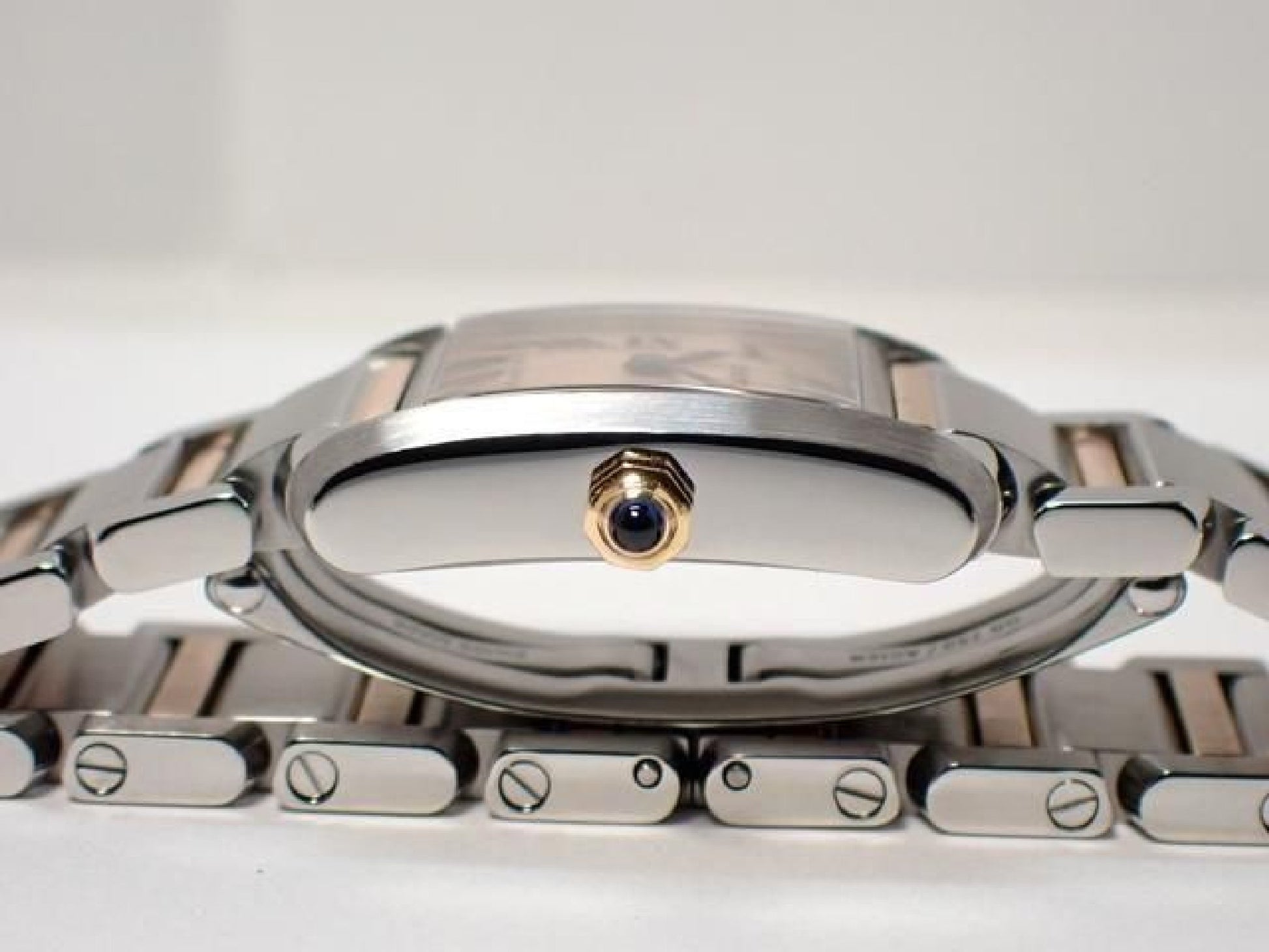 CARTIER Womens Tank Francaise SM PG combination W51027Q4 '04 Womens 192049839 hannari-shop
