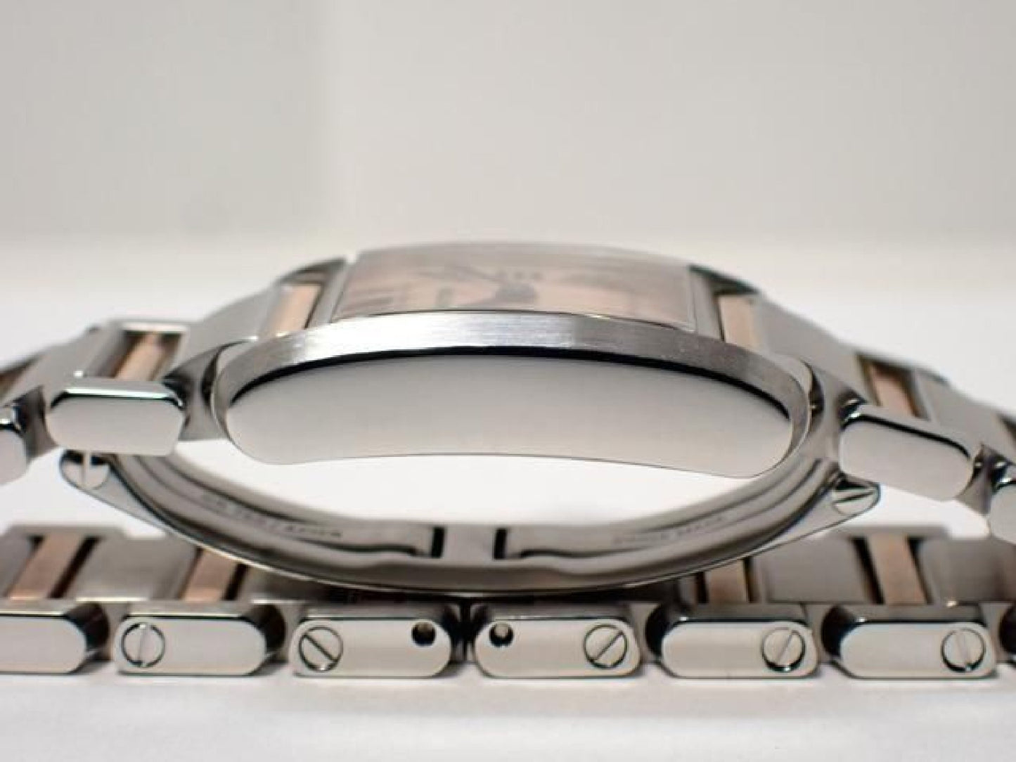 CARTIER Womens Tank Francaise SM PG combination W51027Q4 '04 Womens 192049839 hannari-shop