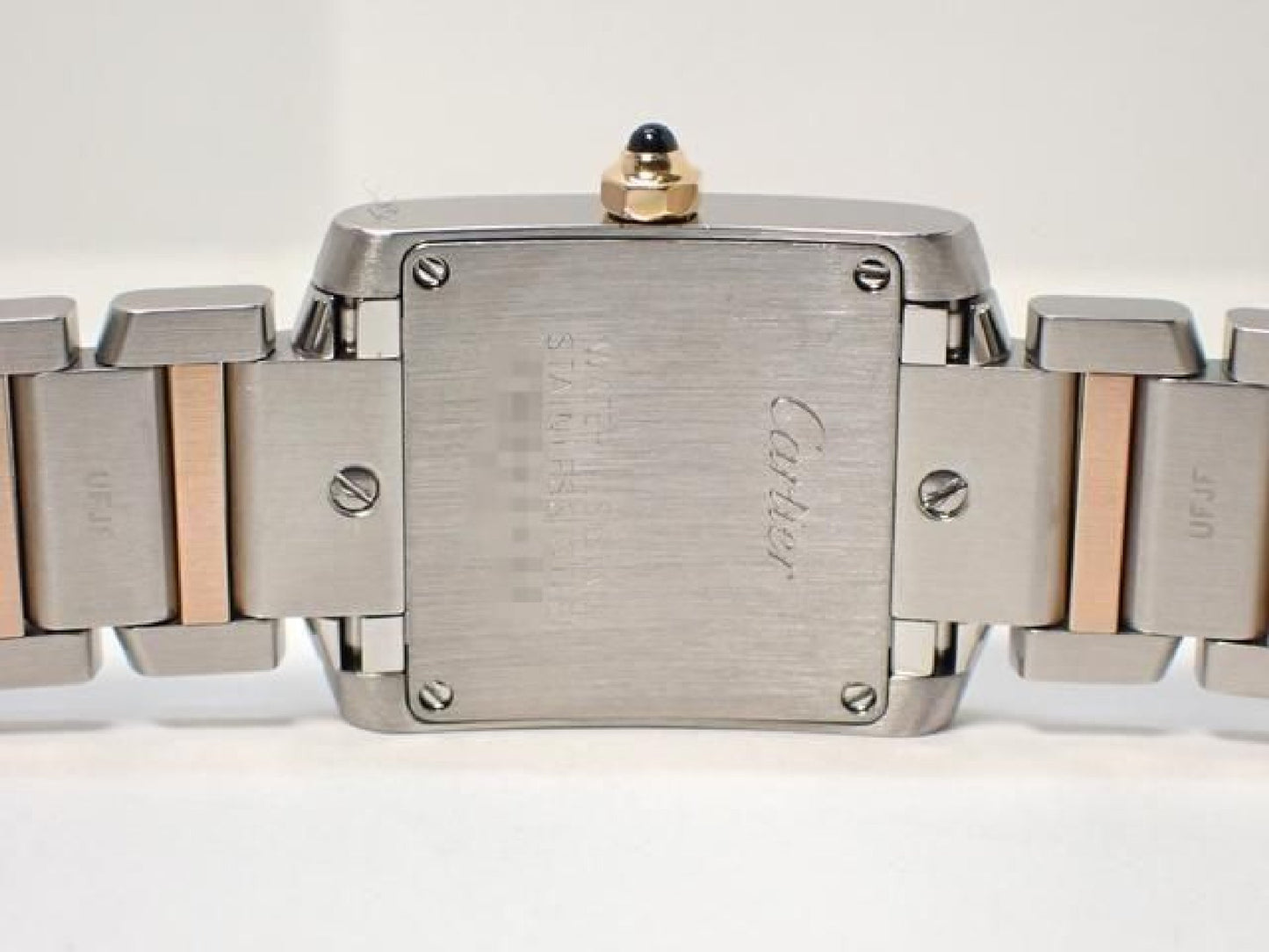 CARTIER Womens Tank Francaise SM PG combination W51027Q4 '04 Womens 192049839 hannari-shop