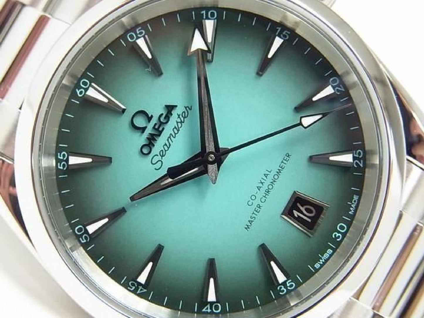 OMEGA SEA MASTER AquaTerra 150M 38 MM turkis Herre 192109820 hannari-shop