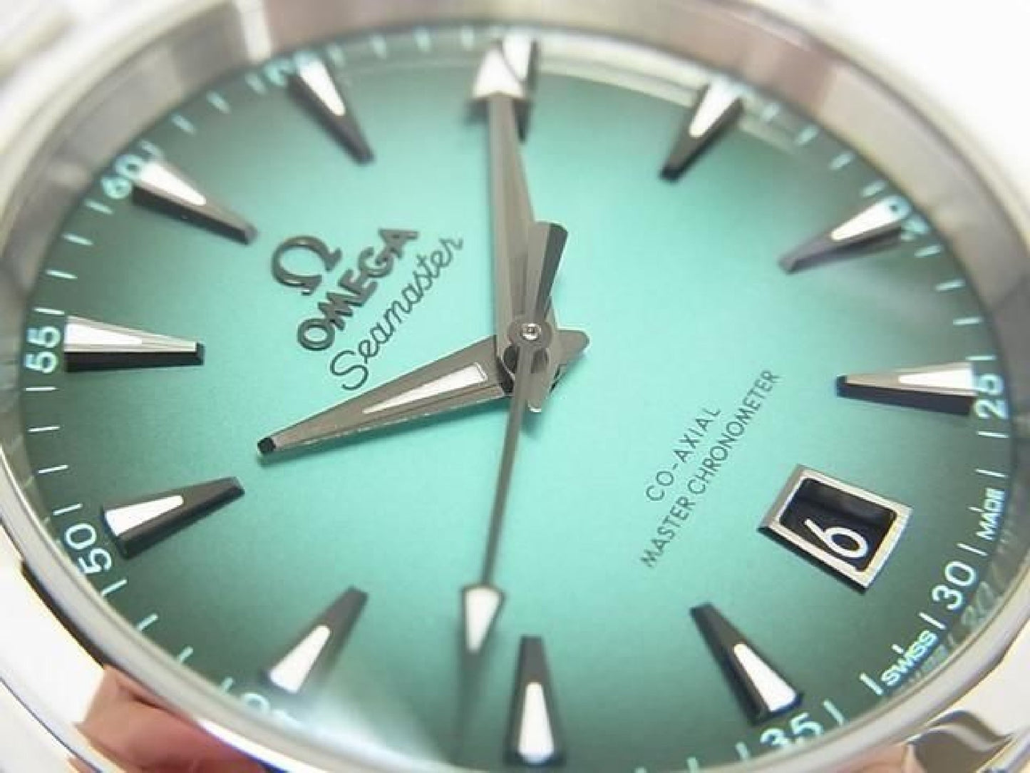 OMEGA SEA MASTER AquaTerra 150M 38 MM turkis Herre 192109820 hannari-shop