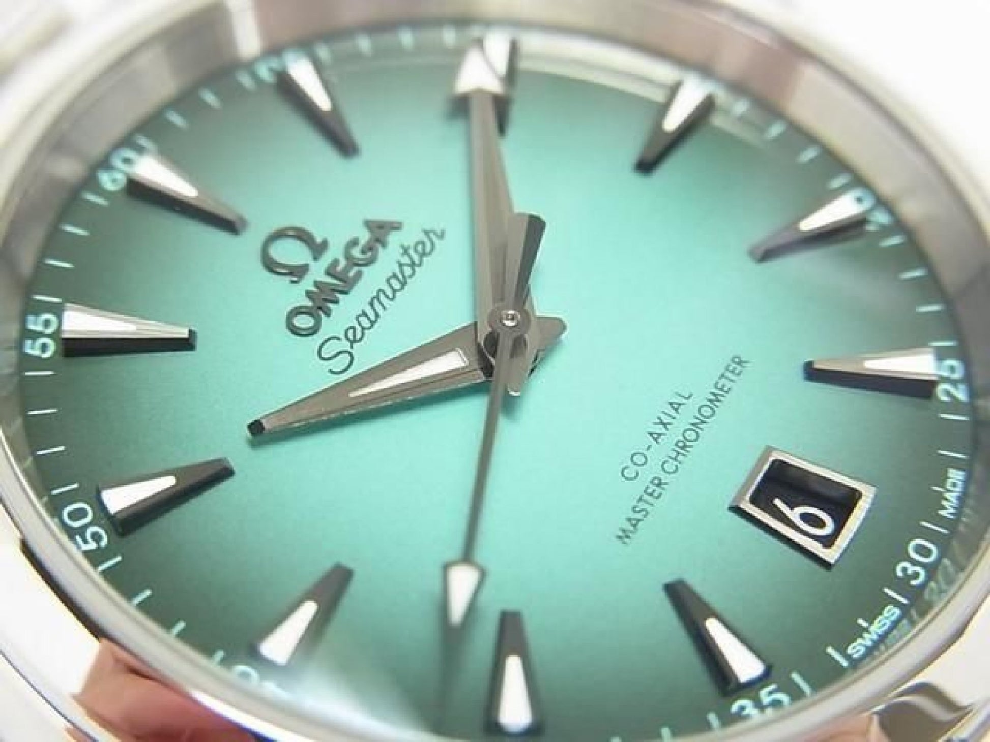 OMEGA SEA MASTER AquaTerra 150M 38 MM turkis Herre 192109820 hannari-shop