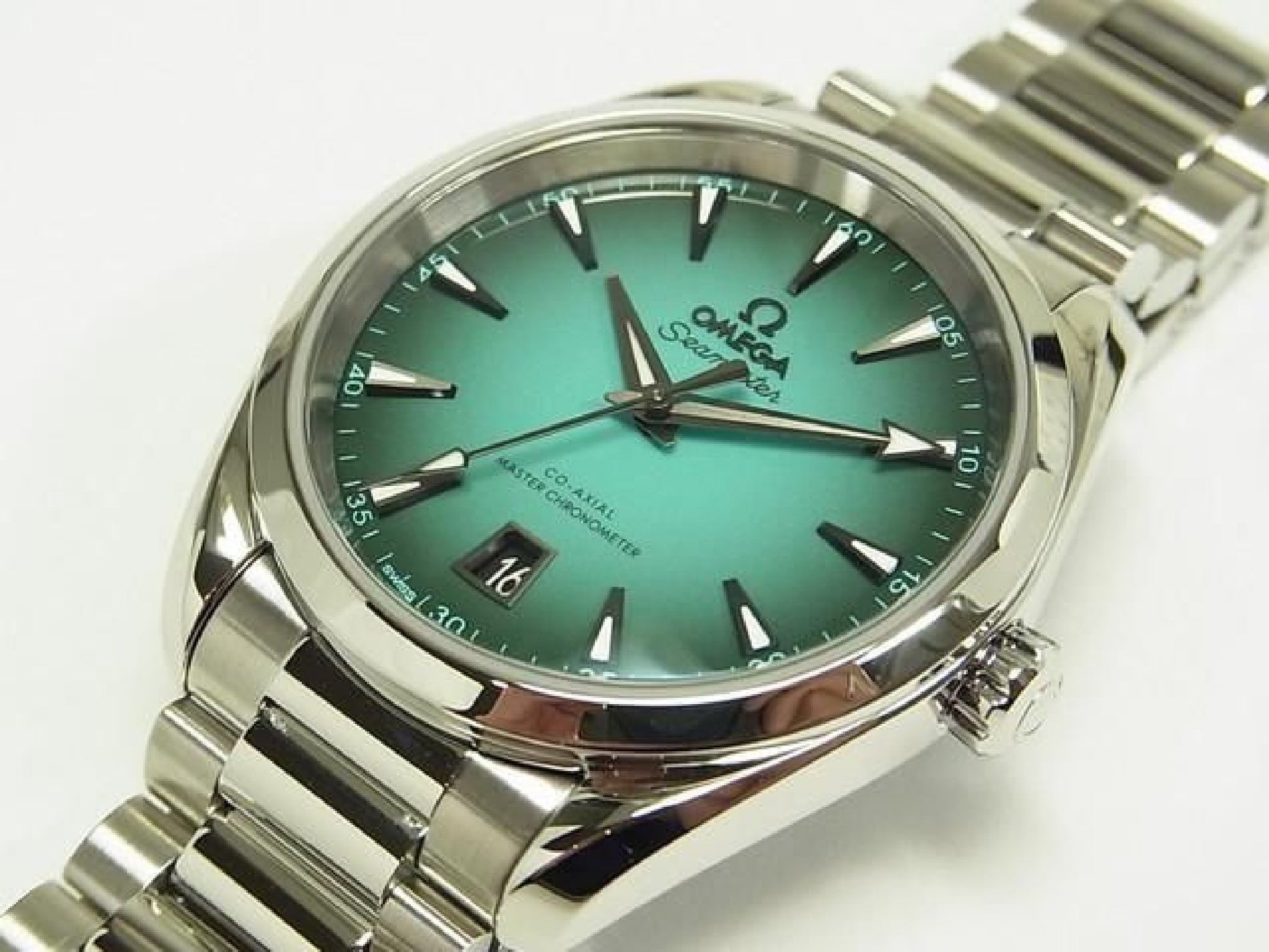 OMEGA SEA MASTER AquaTerra 150M 38 MM turkis Herre 192109820 hannari-shop
