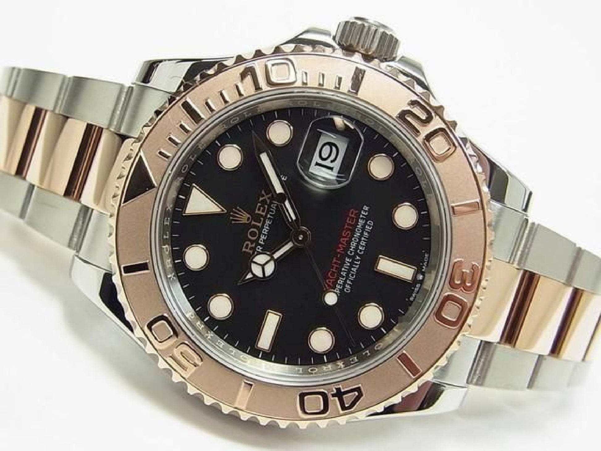 ROLEX YACHT-MASTER 40 SS &ERG zwart Ref.126621 Heren 192118334 hannari-shop