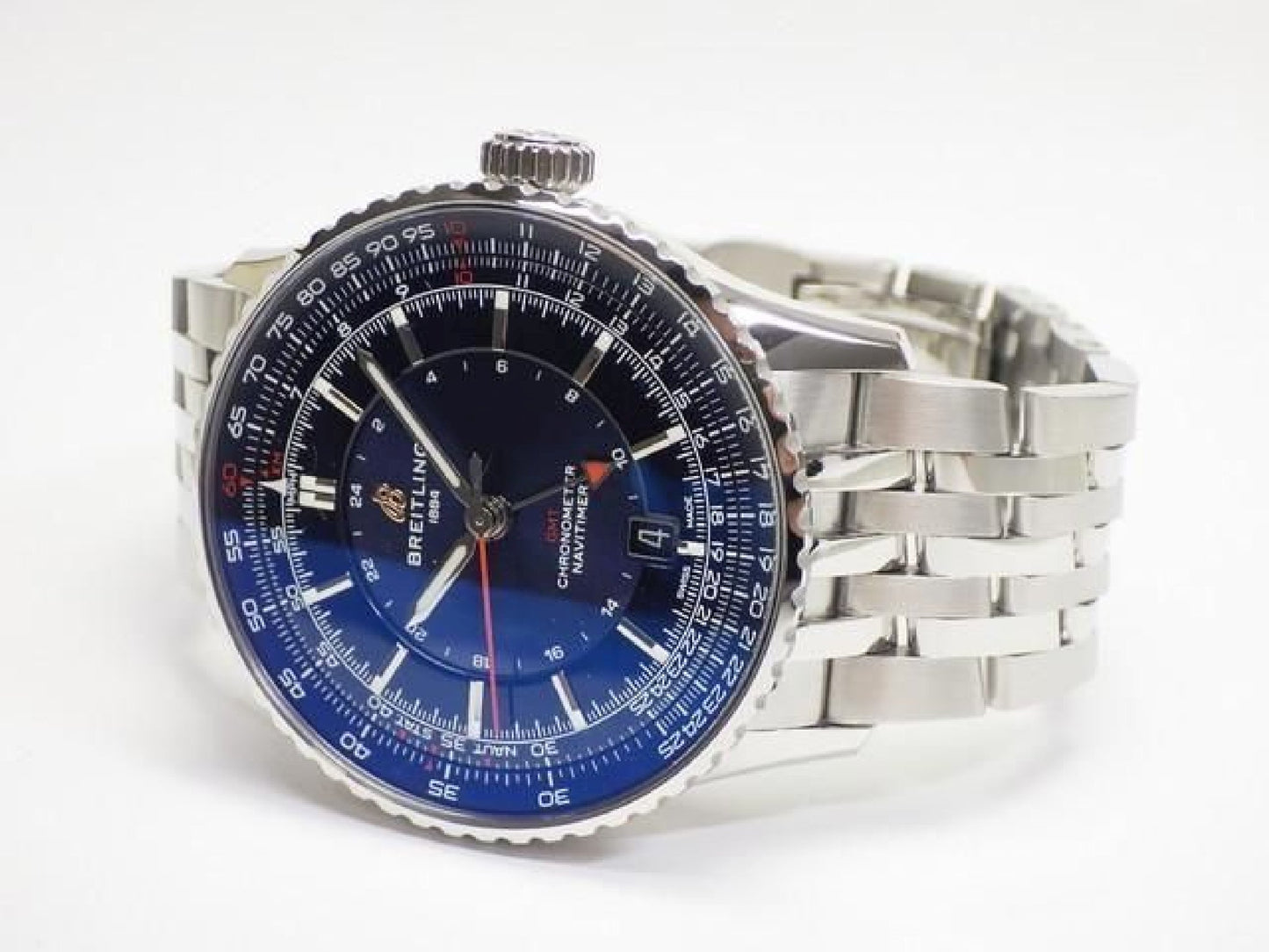 BREITLING Navitimer Automatic GMT 41 Samurai Japan gelimiteerde A323103A1C1A1 Heren 192197214 hannari-shop