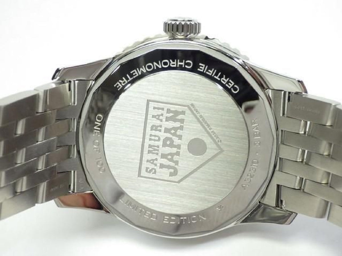 BREITLING Navitimer Automatic GMT 41 Samurai Japan gelimiteerde A323103A1C1A1 Heren 192197214 hannari-shop