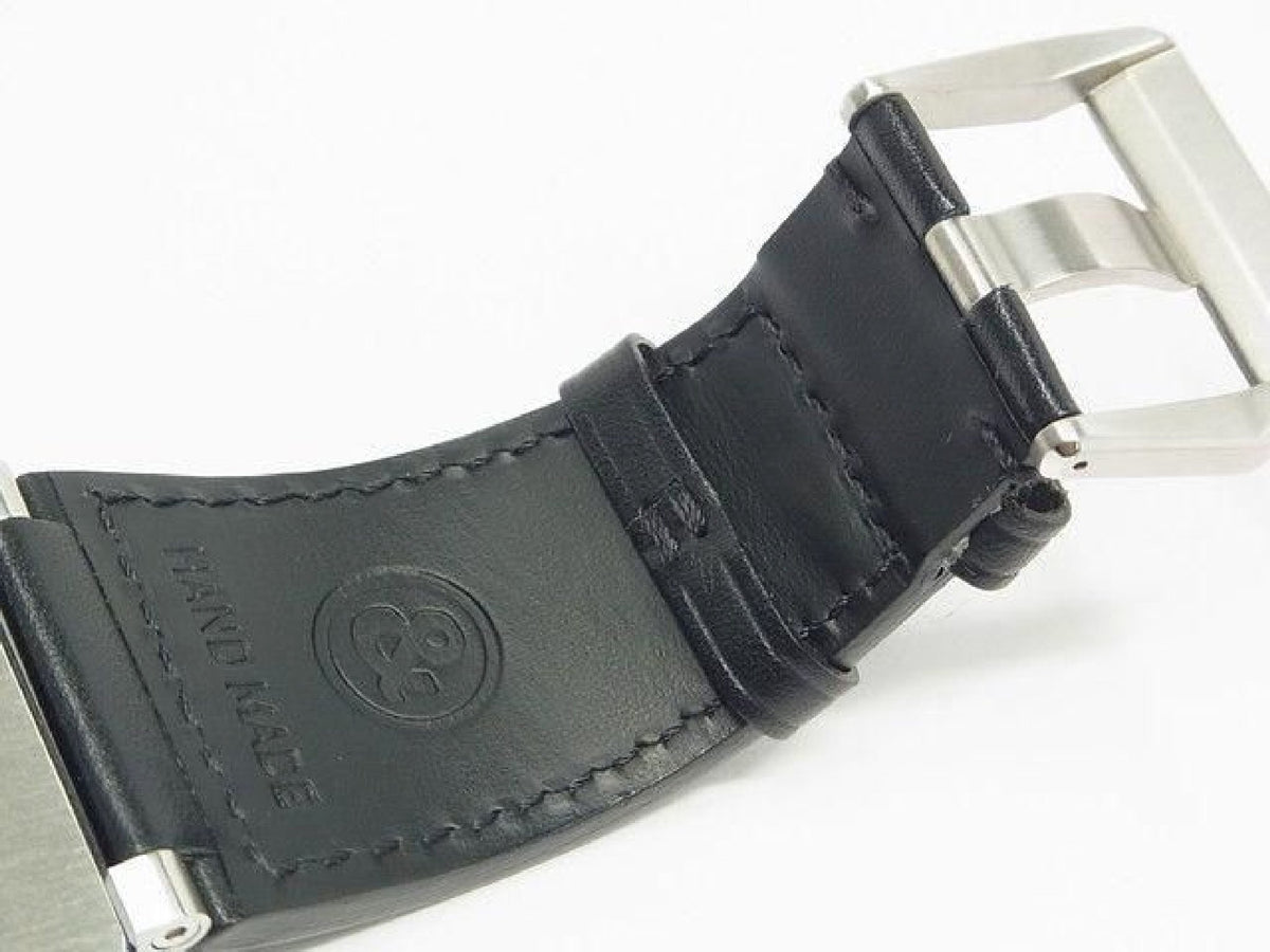 BELL & ROSS BR03-97 Reserve de Marche BR0397-BL-SI/SCA Authentieke goederen Heren 192234983 hannari-shop
