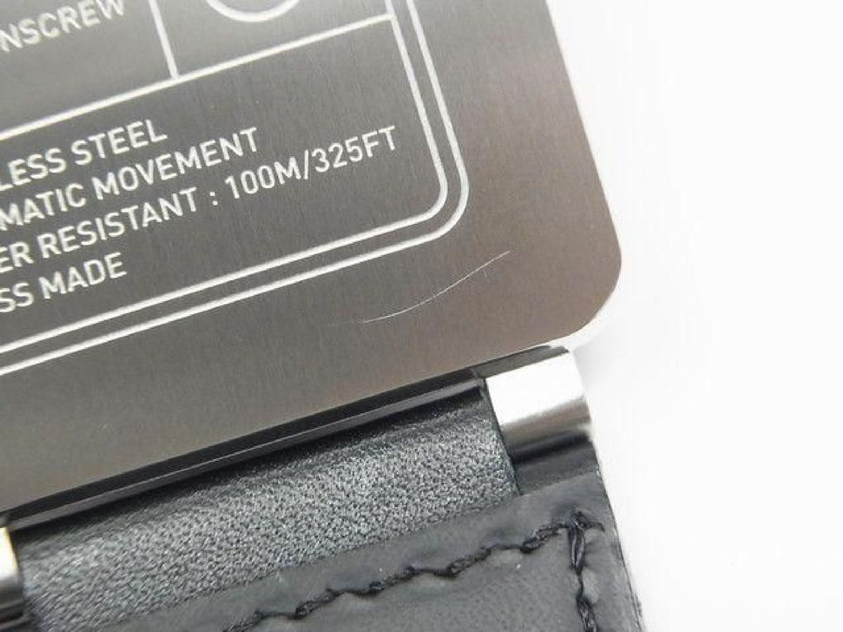 BELL & ROSS BR03-97 Reserve de Marche BR0397-BL-SI/SCA Authentieke goederen Heren 192234983 hannari-shop