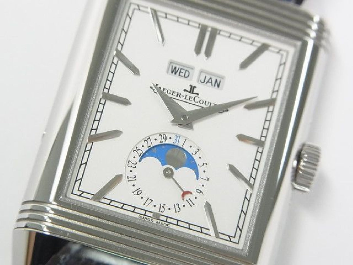 JAEGER LECOULTRE Reverso Tribute duo calendar Q3914820 Articolo autentico Uomo 192262647 hannari-shop