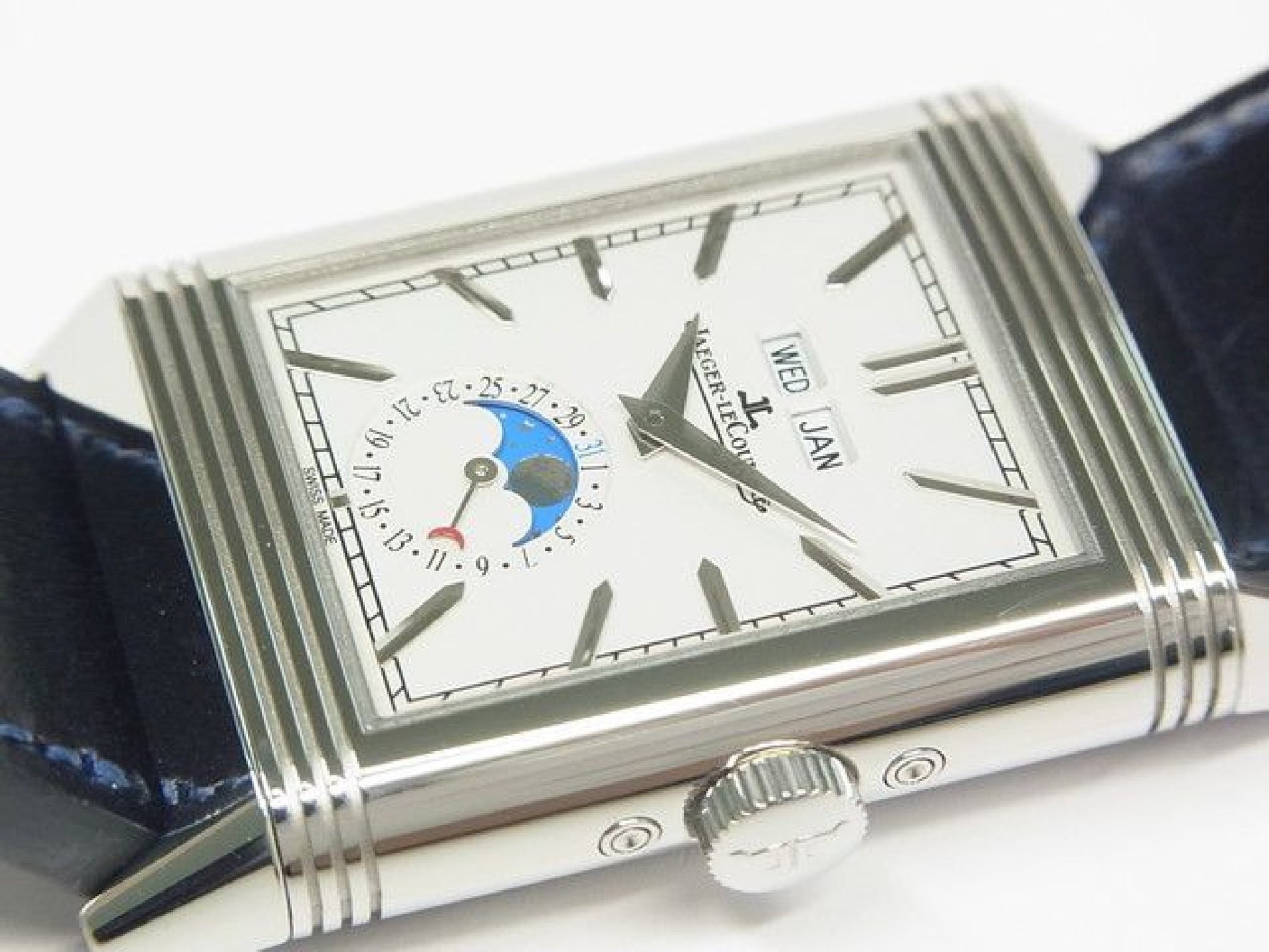 JAEGER LECOULTRE Reverso Tribute duo calendar Q3914820 Articolo autentico Uomo 192262647 hannari-shop