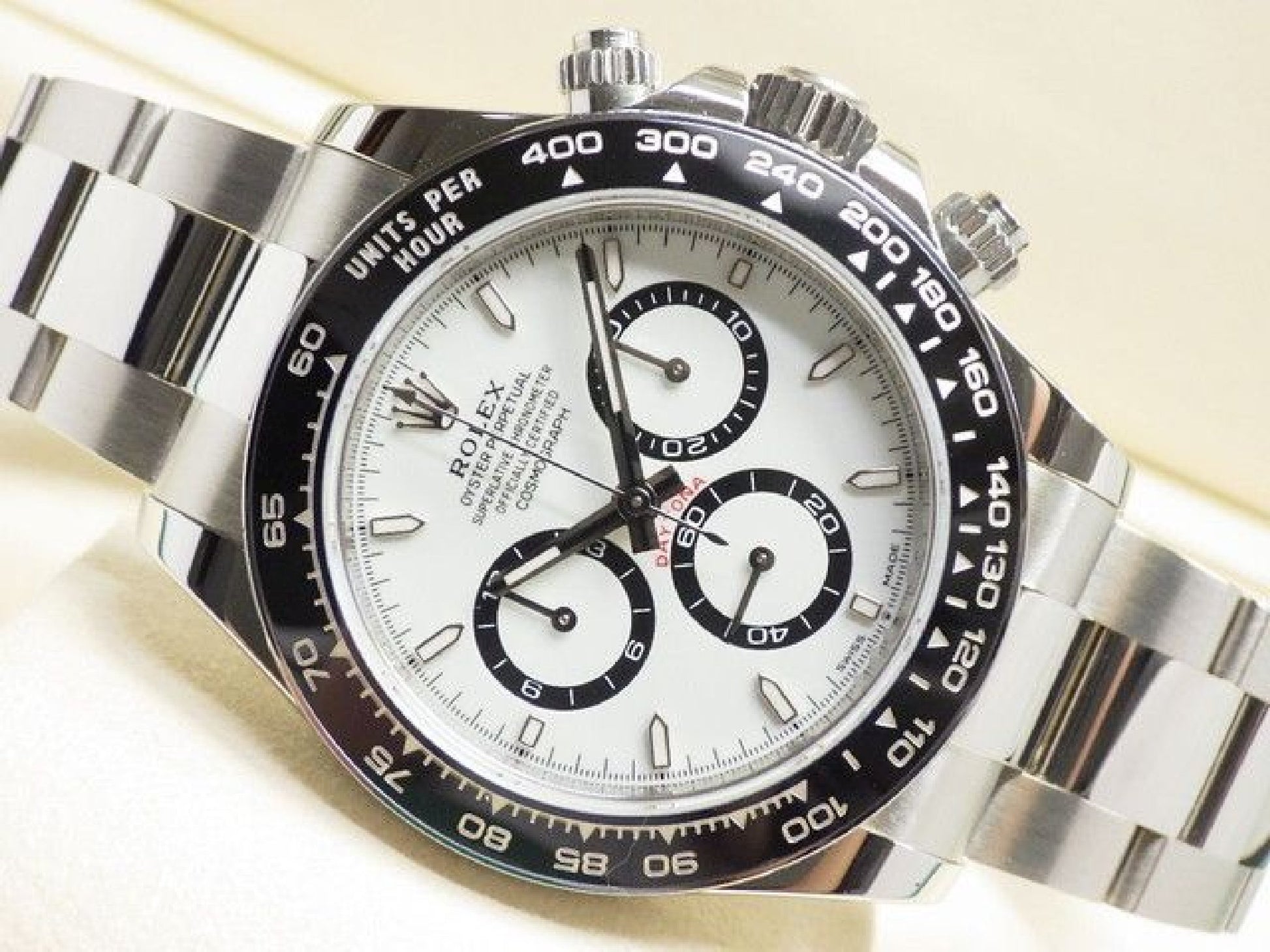 ROLEX Daytona hvid skive 126500LN ubrugt '25 Herre 192300185 hannari-shop