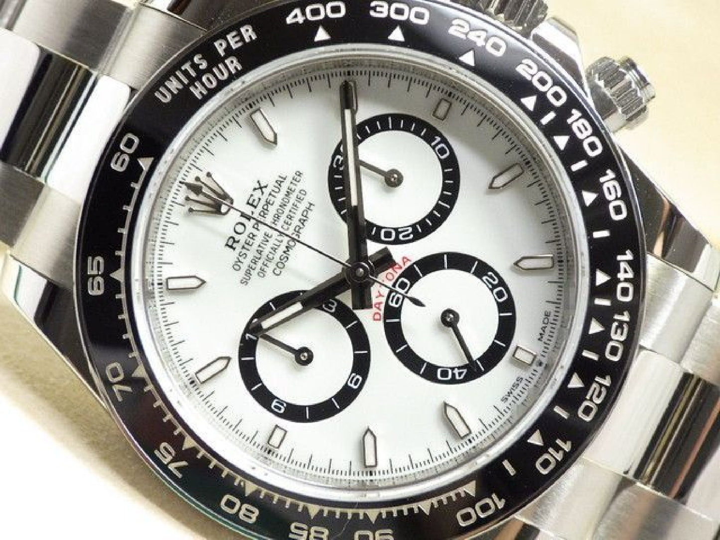 ROLEX Daytona hvid skive 126500LN ubrugt '25 Herre 192300185 hannari-shop