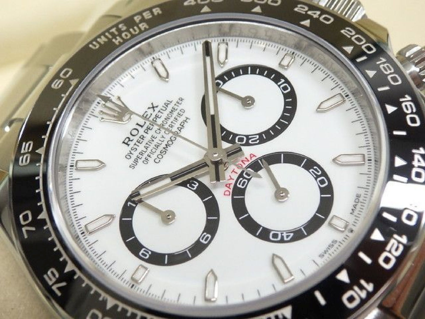 ROLEX Daytona hvid skive 126500LN ubrugt '25 Herre 192300185 hannari-shop
