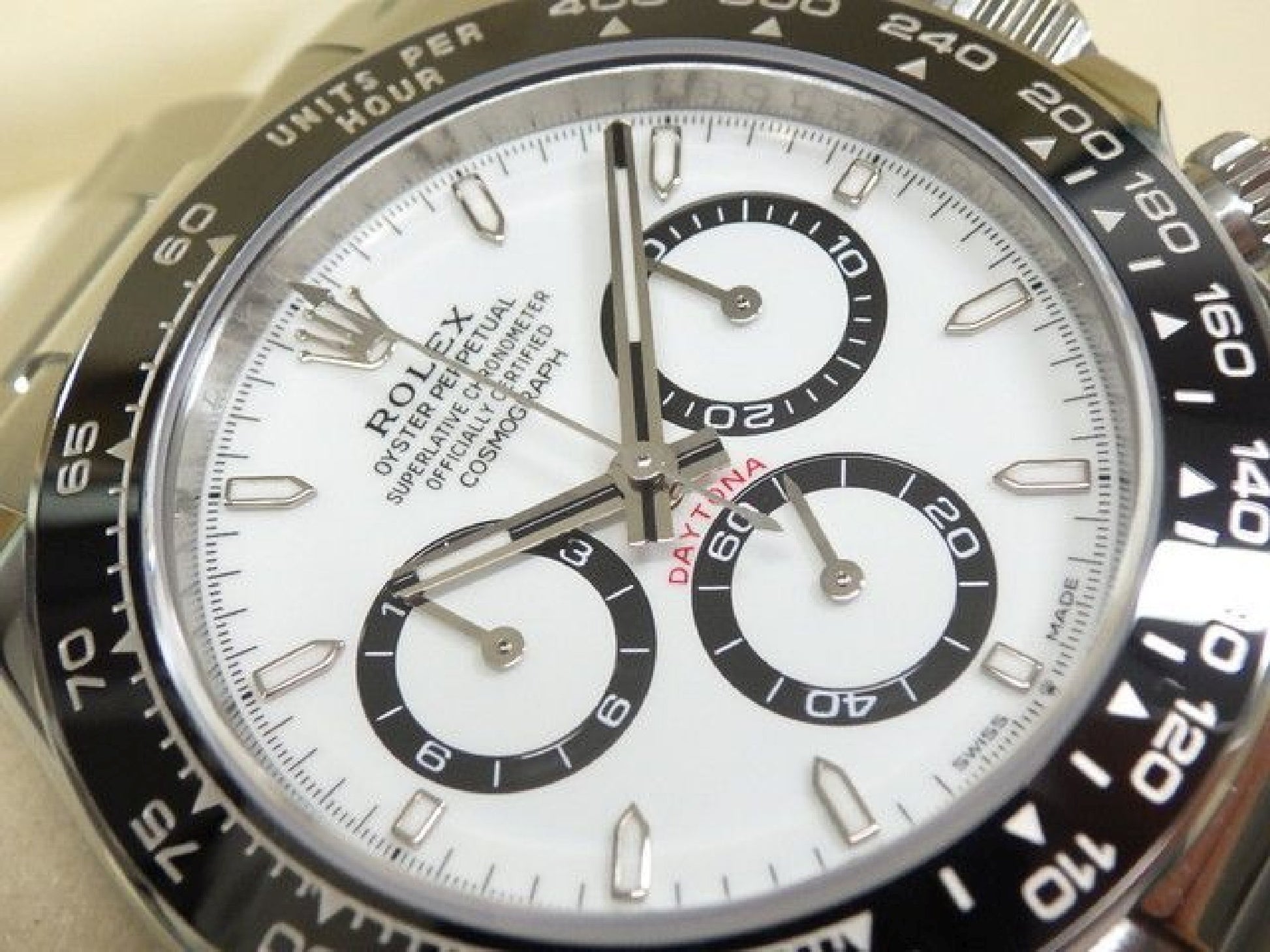 ROLEX Daytona hvid skive 126500LN ubrugt '25 Herre 192300185 hannari-shop
