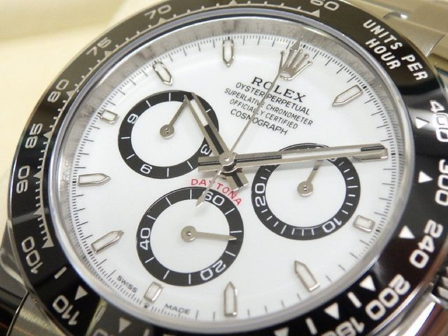 ROLEX Daytona hvid skive 126500LN ubrugt '25 Herre 192300185 hannari-shop