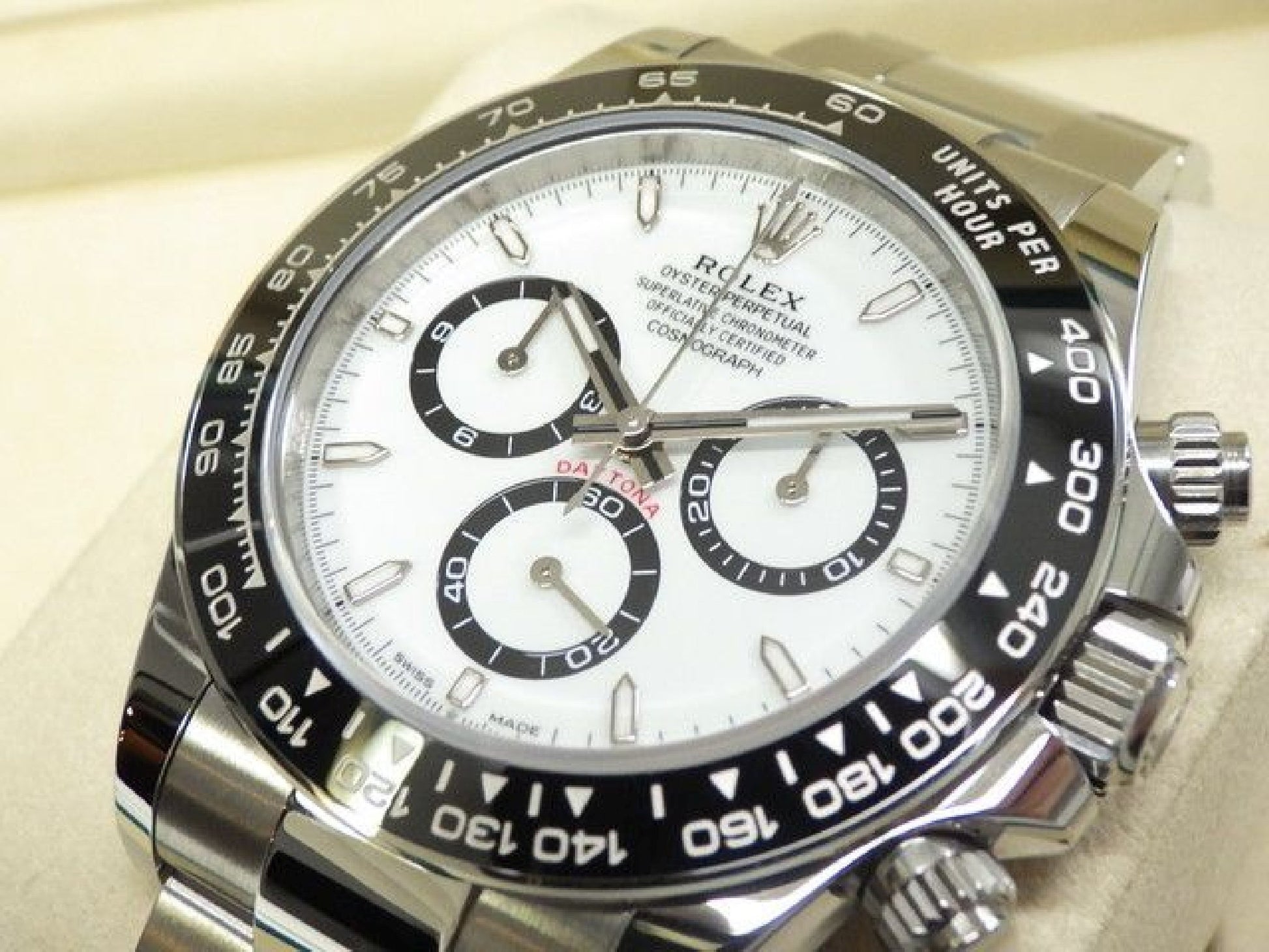 ROLEX Daytona hvid skive 126500LN ubrugt '25 Herre 192300185 hannari-shop