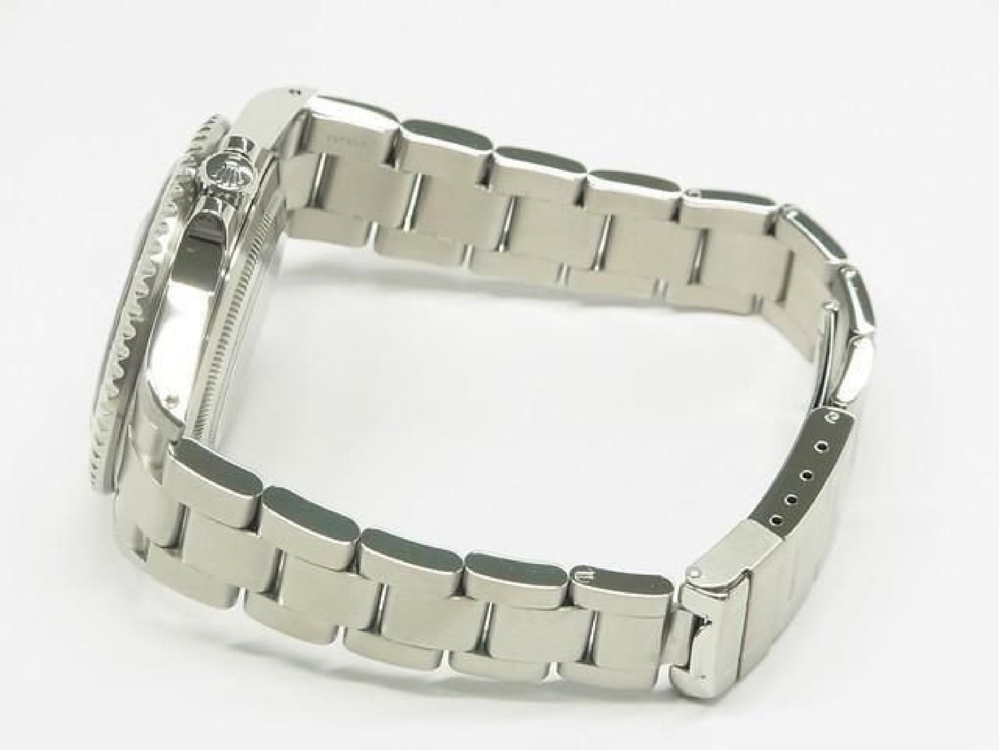 ROLEX GMT MasterII zwarte lunette 16710 P-serie Heren 192410766 hannari-shop