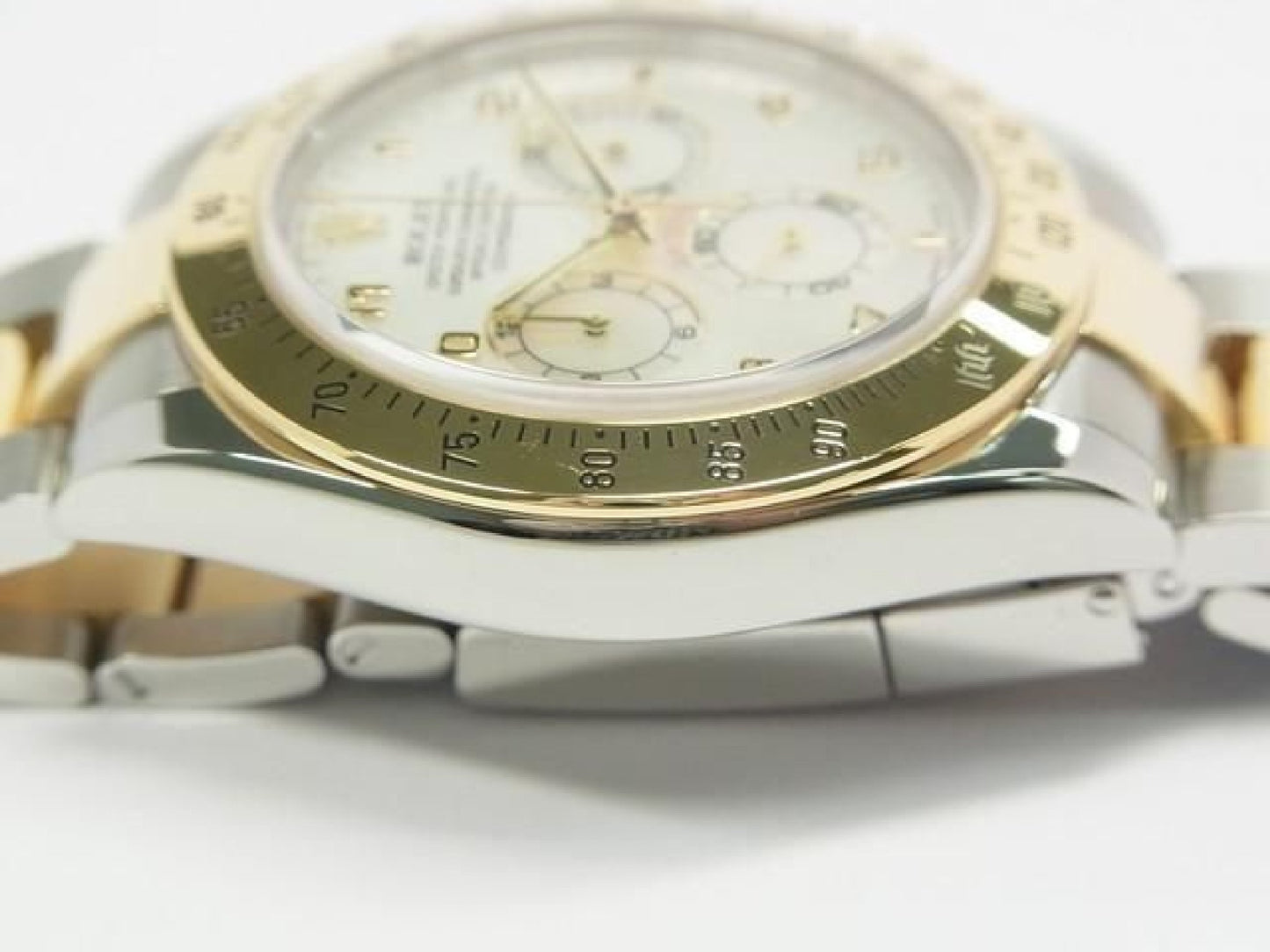ROLEX Daytona SS xYG combinatie wit Shell 116523 Y serie Heren 192416387 hannari-shop